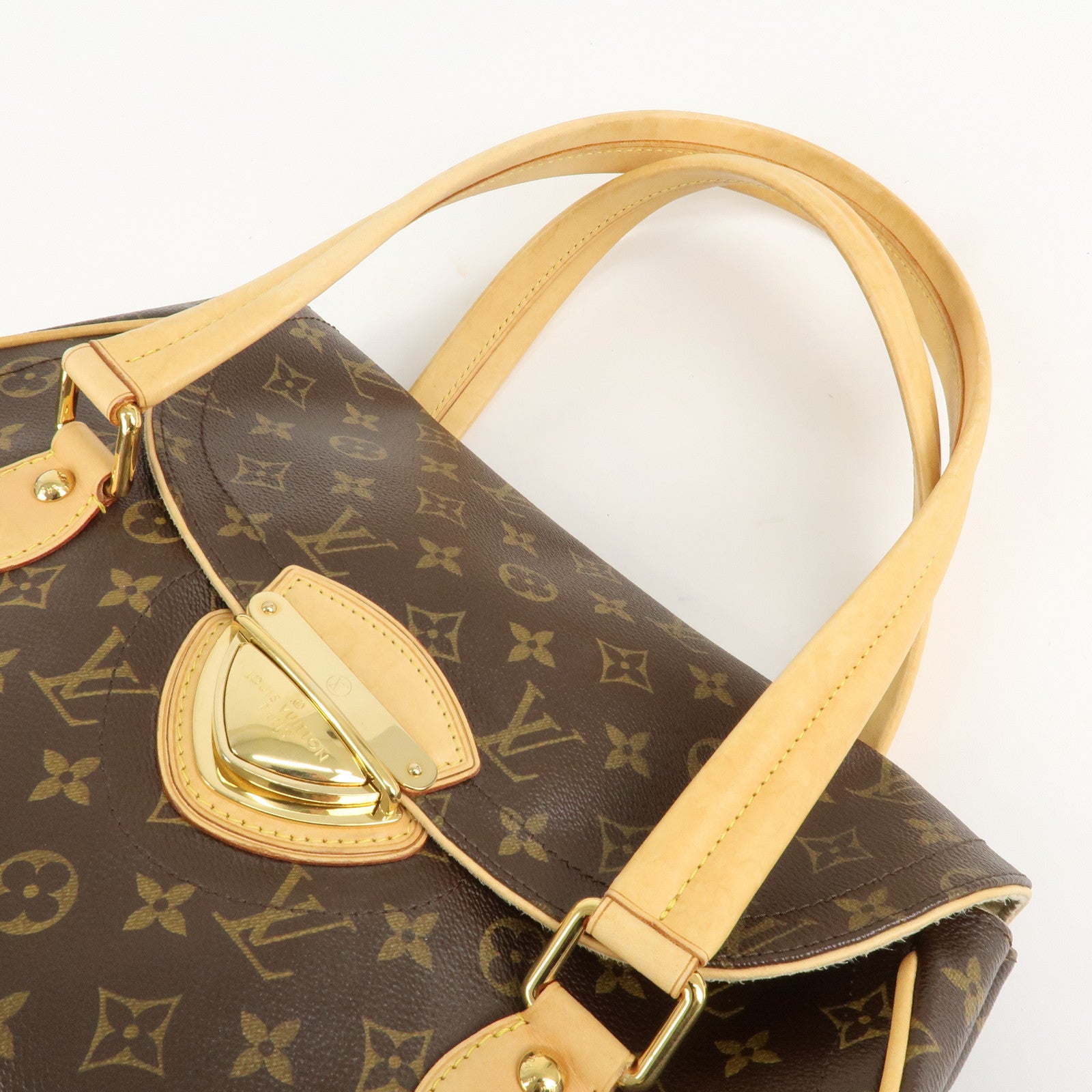 Louis Vuitton Monogram Beverly GM Hand Bag Brown M40120 Used