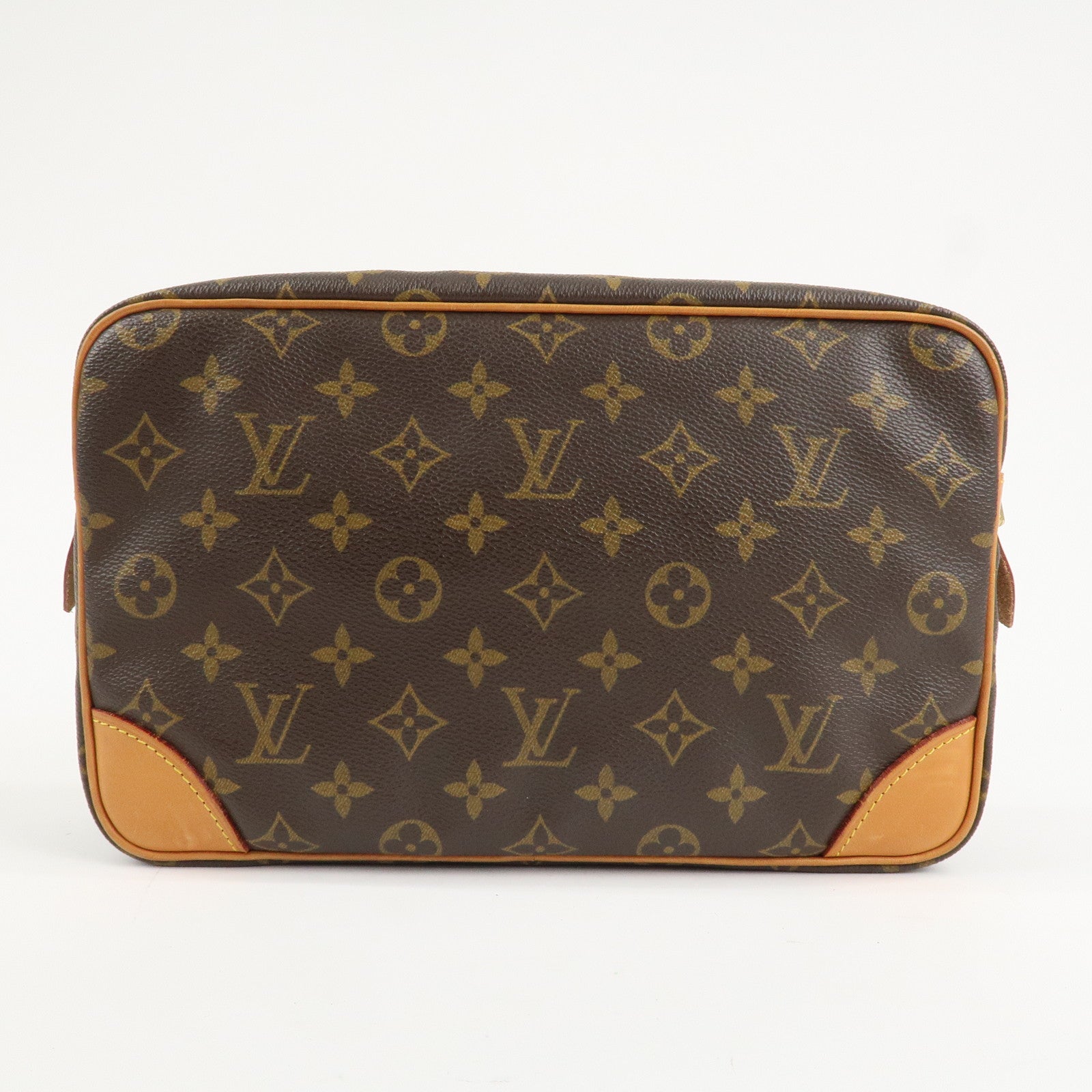 Louis Vuitton Monogram Compiegne 28 Pouch Clutch Bag M51845 Used