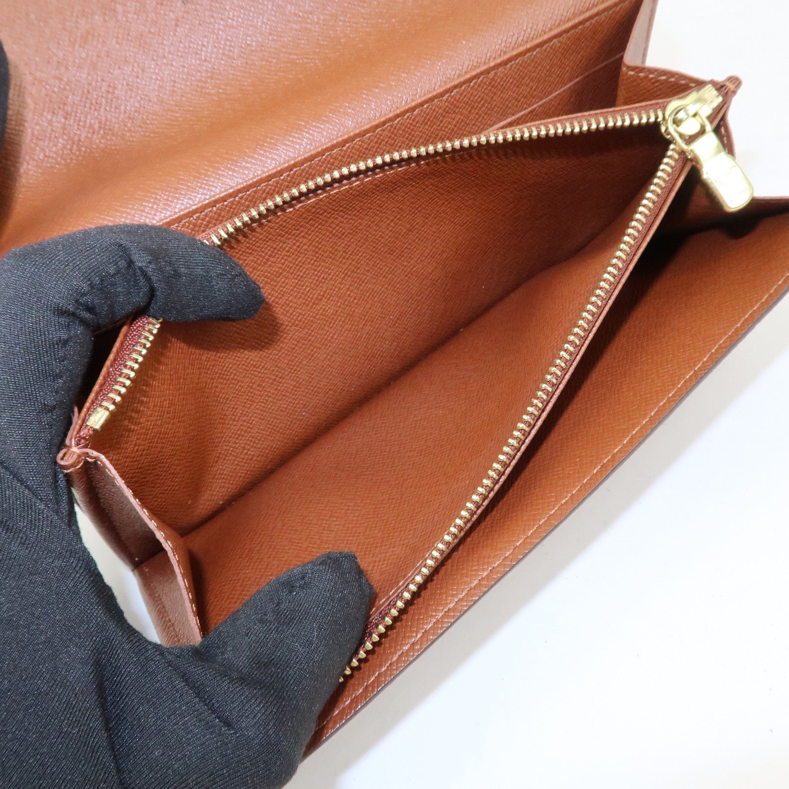 Louis Vuitton Monogram Porte Monnaie Credit Long Wallet M61726