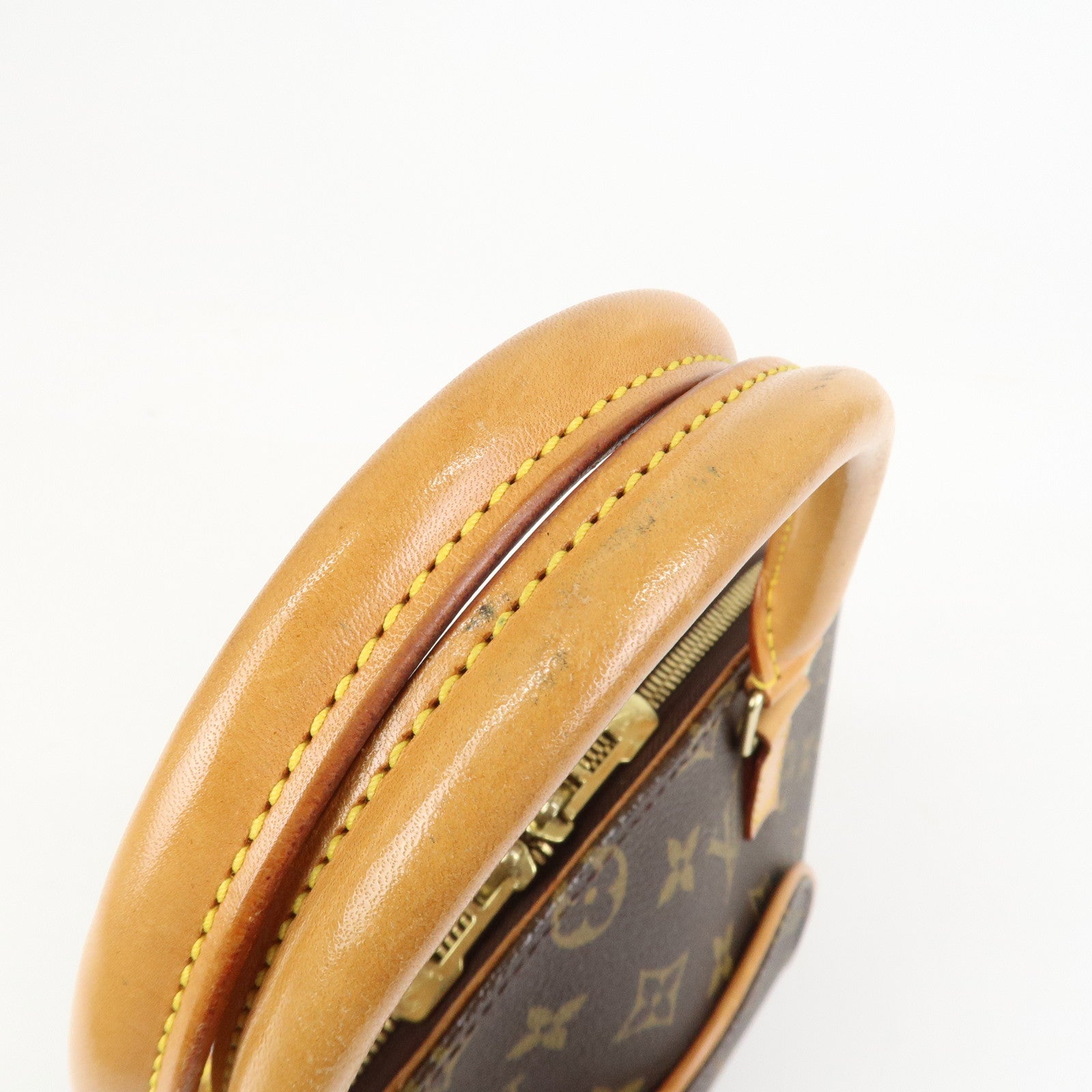 Louis Vuitton Monogram Ellipse PM Hand Bag Brown M51127