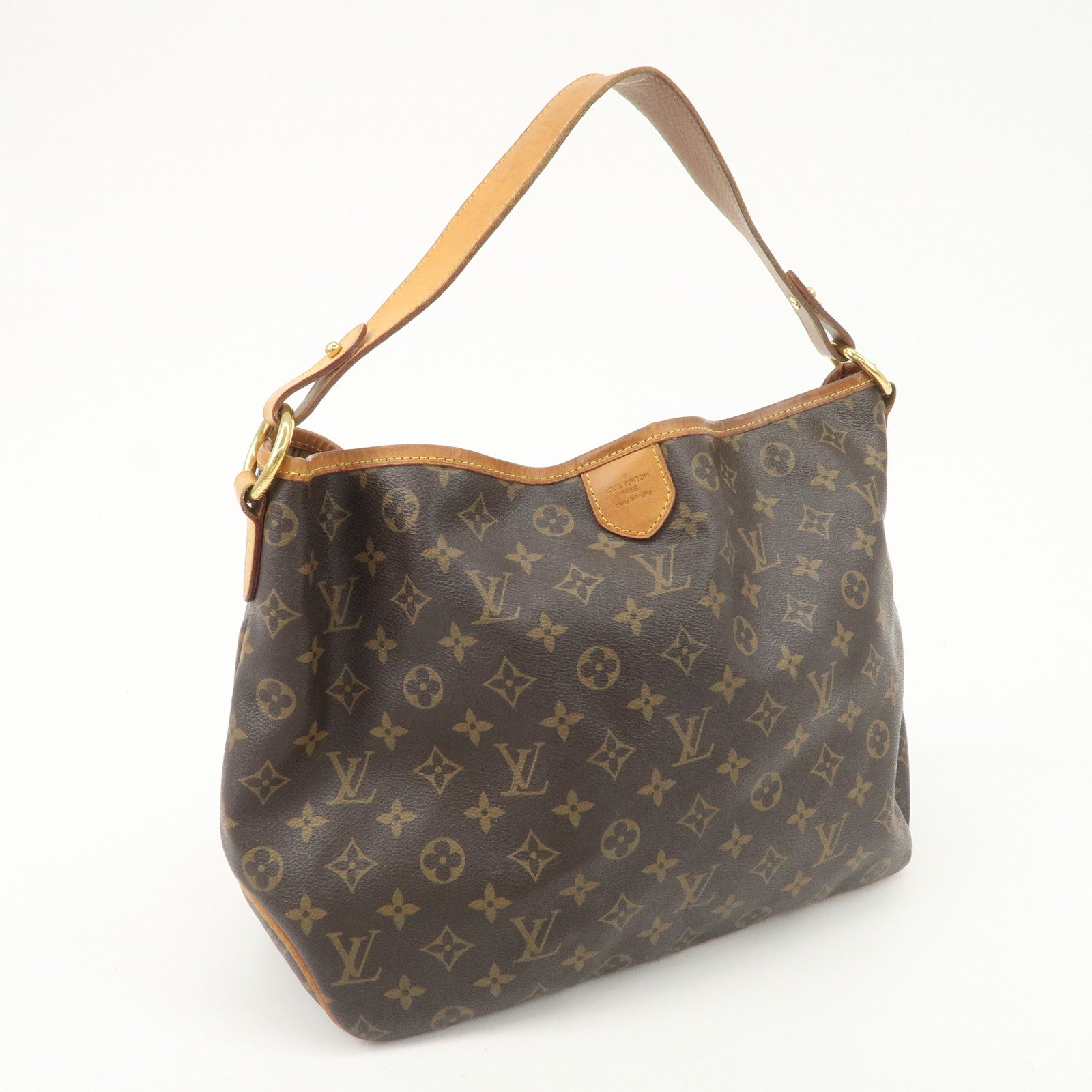 Louis Vuitton Monogram Delightful PM Shoulder Bag Brown M40352 Used