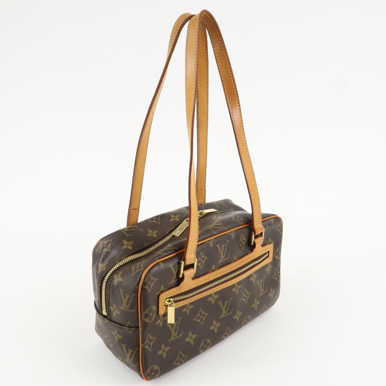Louis Vuitton Monogram Cite MM Shoulder Bag Hand Bag M51182 Used