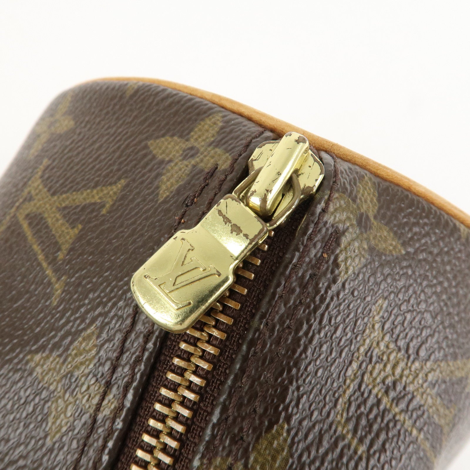 Louis Vuitton Monogram Papillon 30 Hand Bag New Style Brown M51385