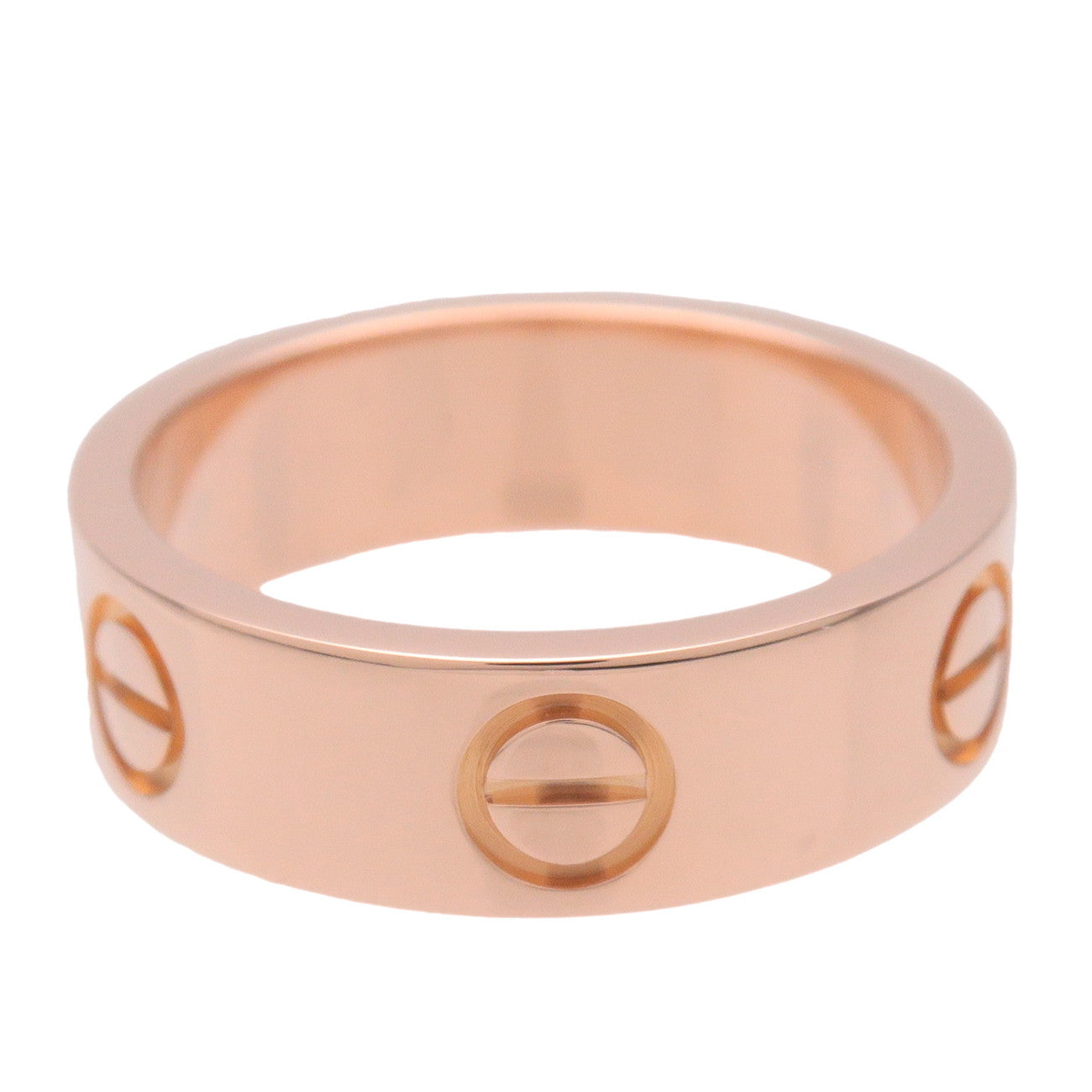Cartier Love Ring K18 750PG Rose Gold #50 US5.25 EU50 HK11.5