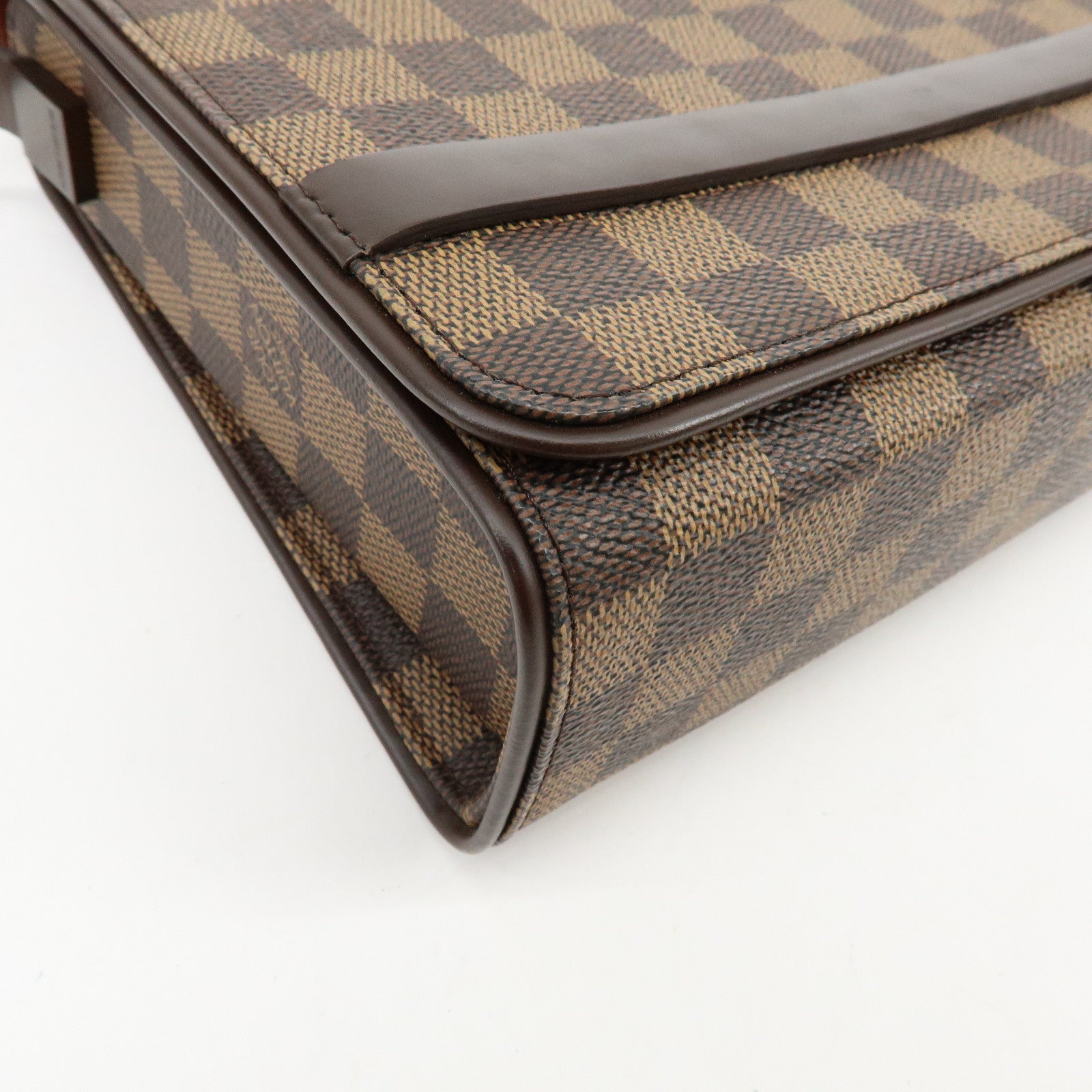 Louis Vuitton Damier Ebene Tribeca Long Shoulder Hand Bag N51160