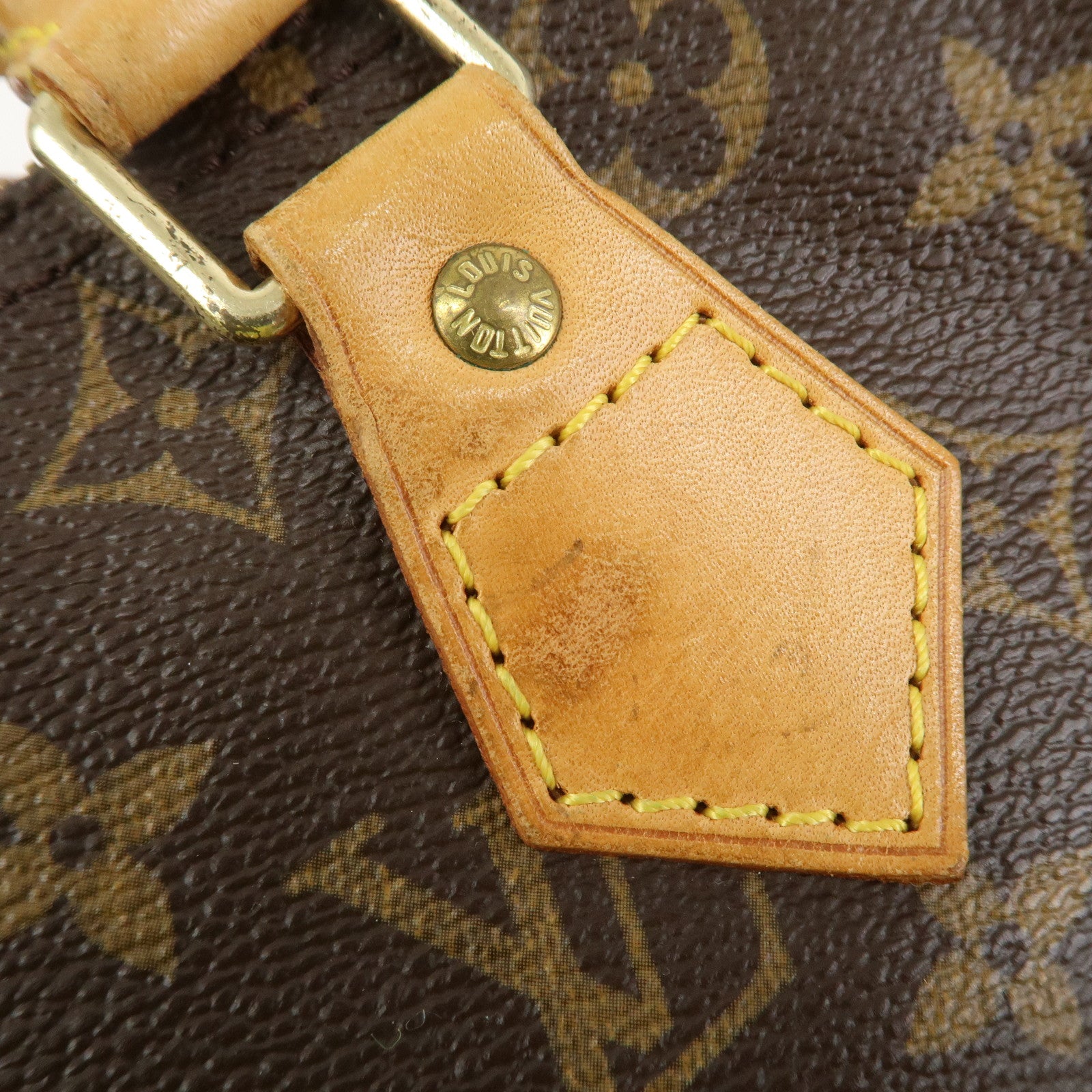 Louis Vuitton Monogram Speedy 30 Boston Bag Hand Bag Brown M41526