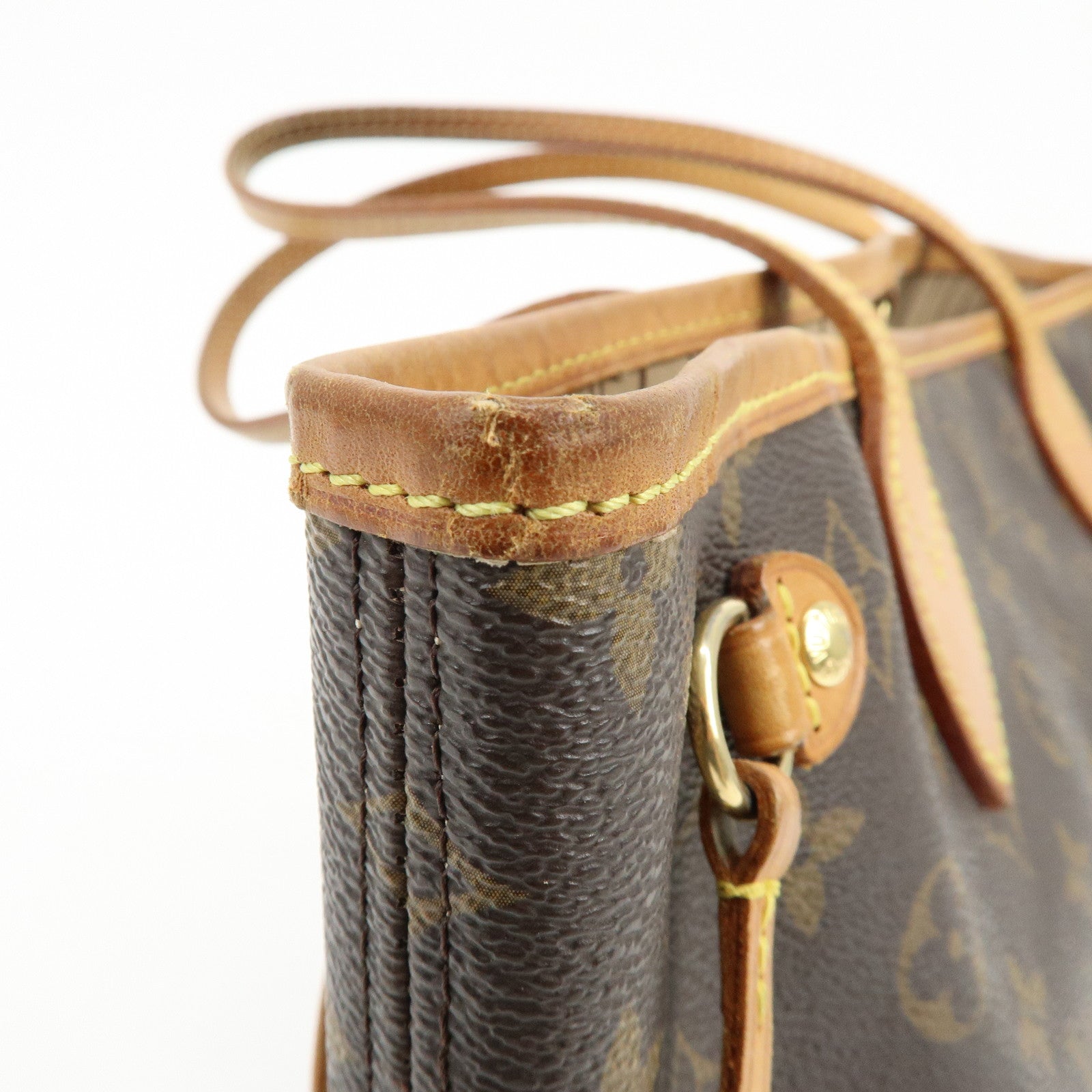 Louis Vuitton Monogram Neverfull PM Tote Bag Hand Bag Brown M40155