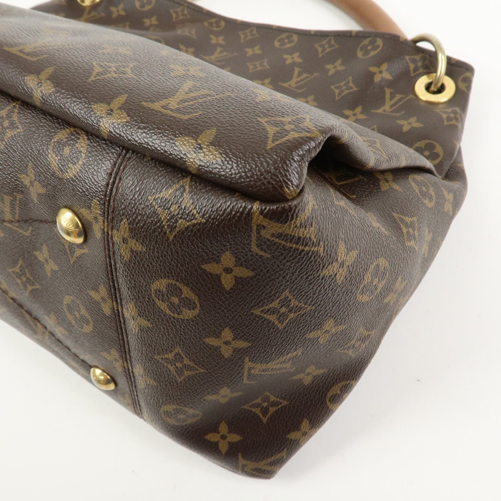 Louis Vuitton Monogram Artsy MM Shoulder Bag Brown M40249