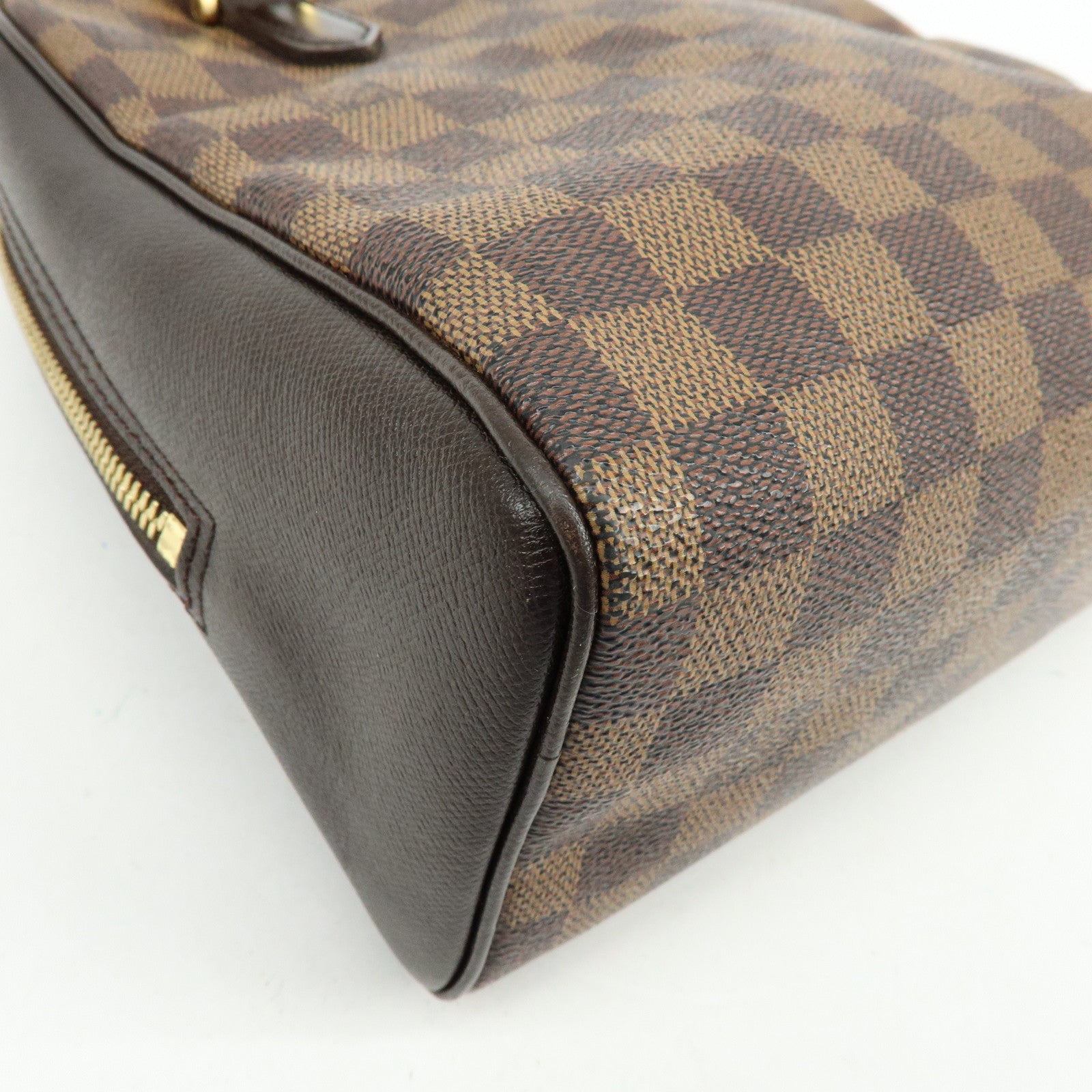 Louis Vuitton Damier Canvas Brera Hand Bag Ebene N51150