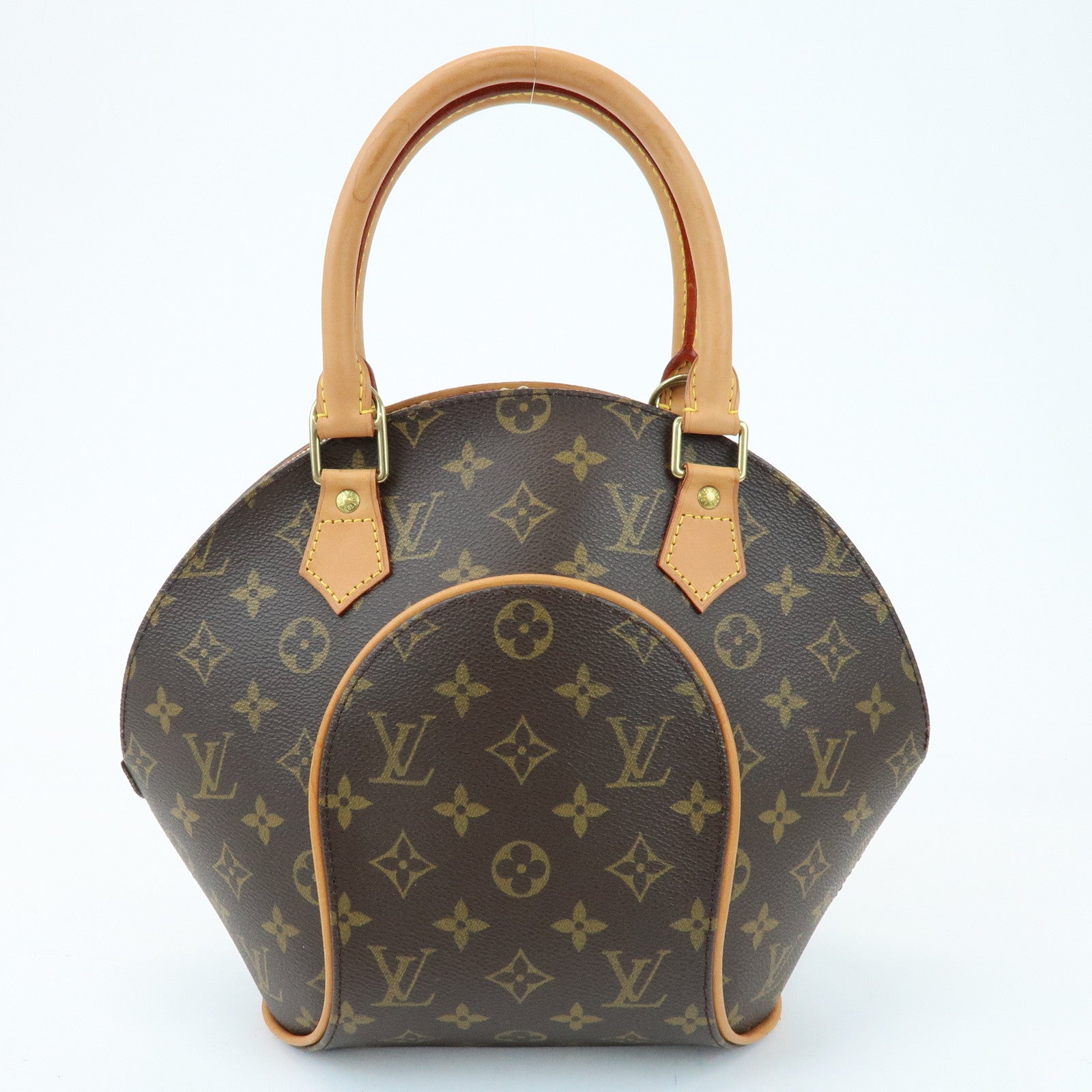 Louis Vuitton Monogram Ellipse PM Hand Bag Brown M51127