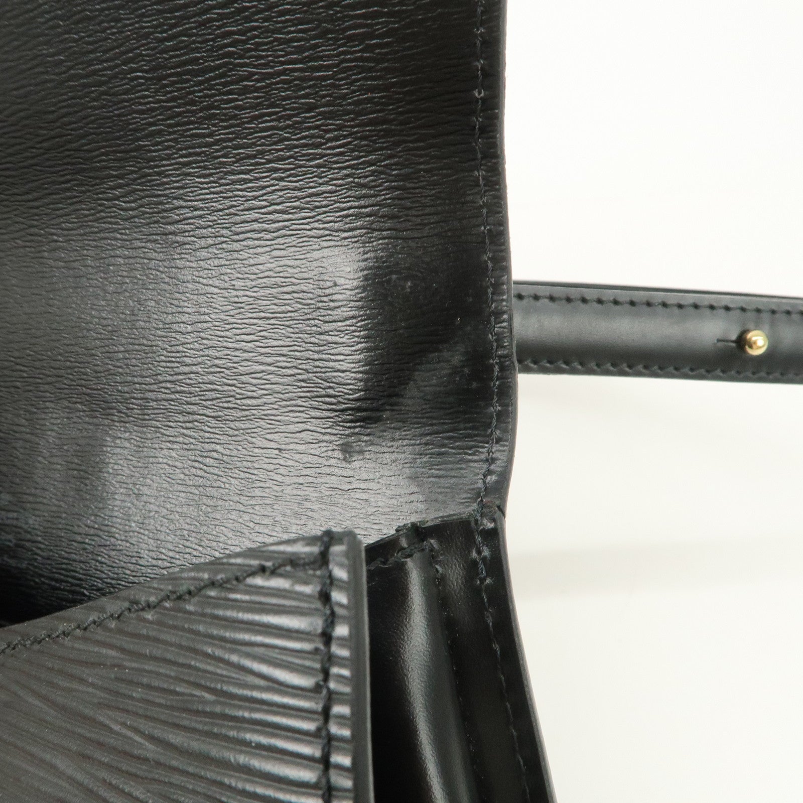 Louis Vuitton Epi Tilsit Shoulder Bag Hand Bag Noir M52482