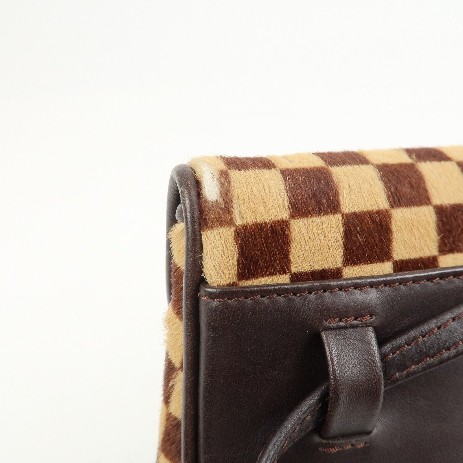 Louis Vuitton Damier Sauvage Gazelle Shoulder Bag Beige M92130