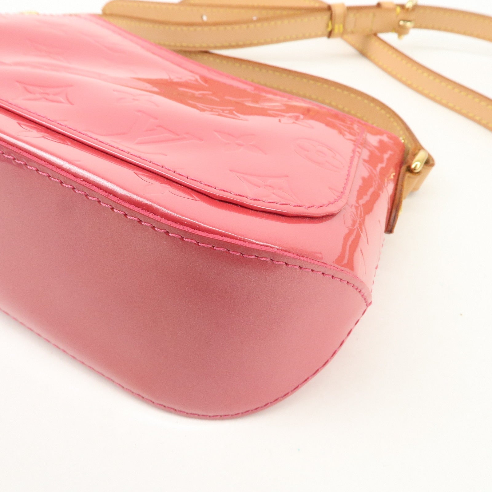 Louis Vuitton Monogram Vernis Minna Street Hand Bag M9146F Used