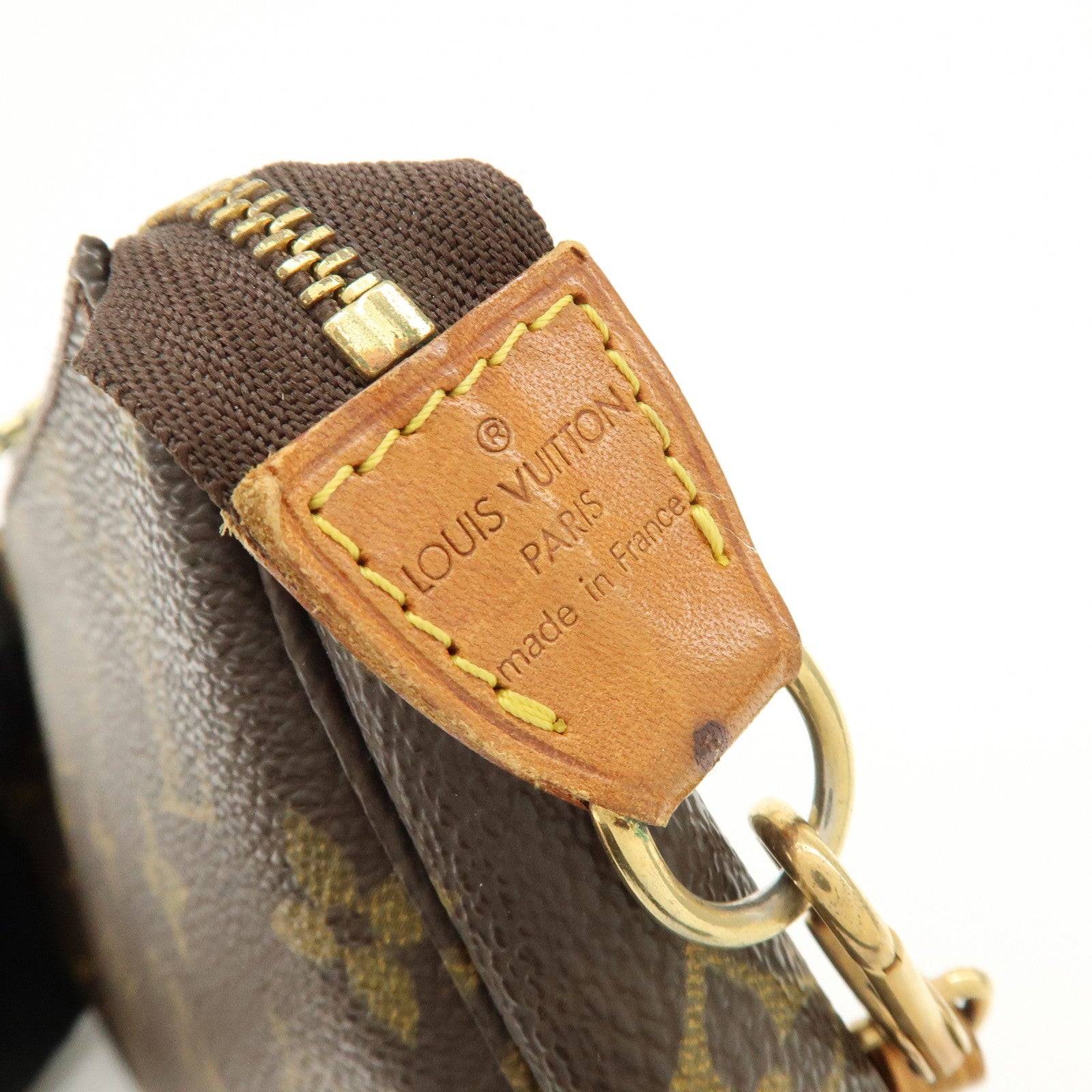 Louis Vuitton Monogram Pochette Accessoires Pouch Hand Bag M51980