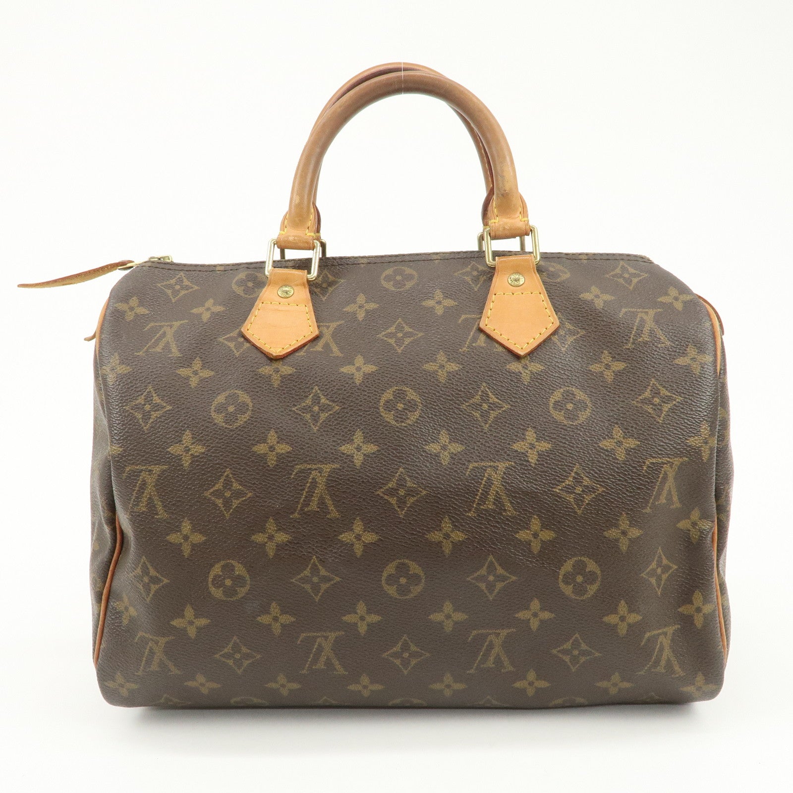 Louis Vuitton Monogram Speedy 30 Boston Bag Hand Bag Brown M41526