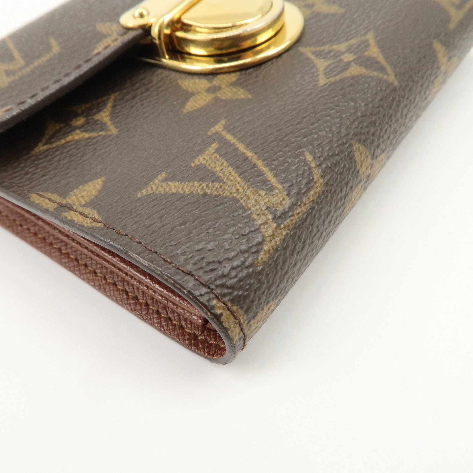 Louis Vuitton Monogram Portefeuille Koala Wallet Brown M58013 Used