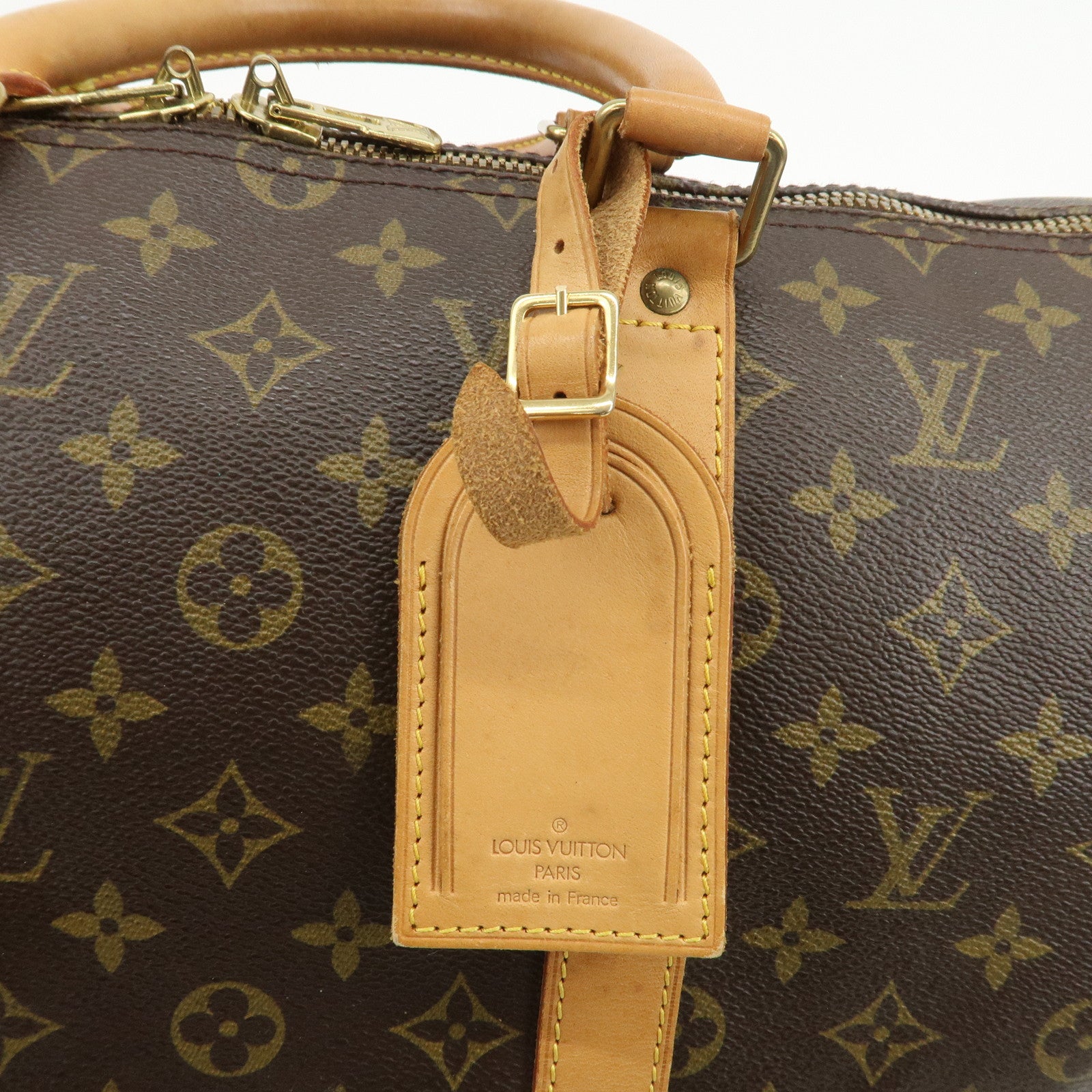 Louis Vuitton Monogram Keep All 50 Bandouliere Boston Bag M41416