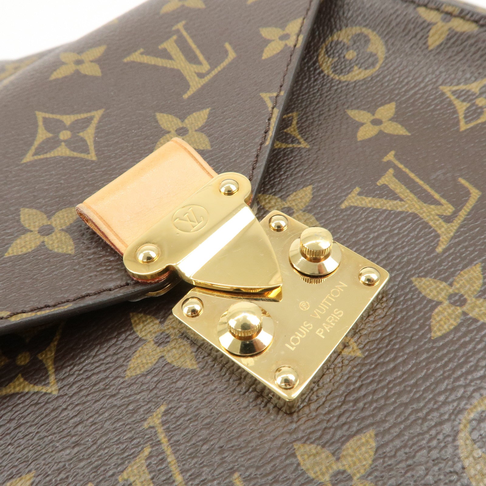 Louis Vuitton Monogram Metis Canvas Leather Shoulder Bag M40781