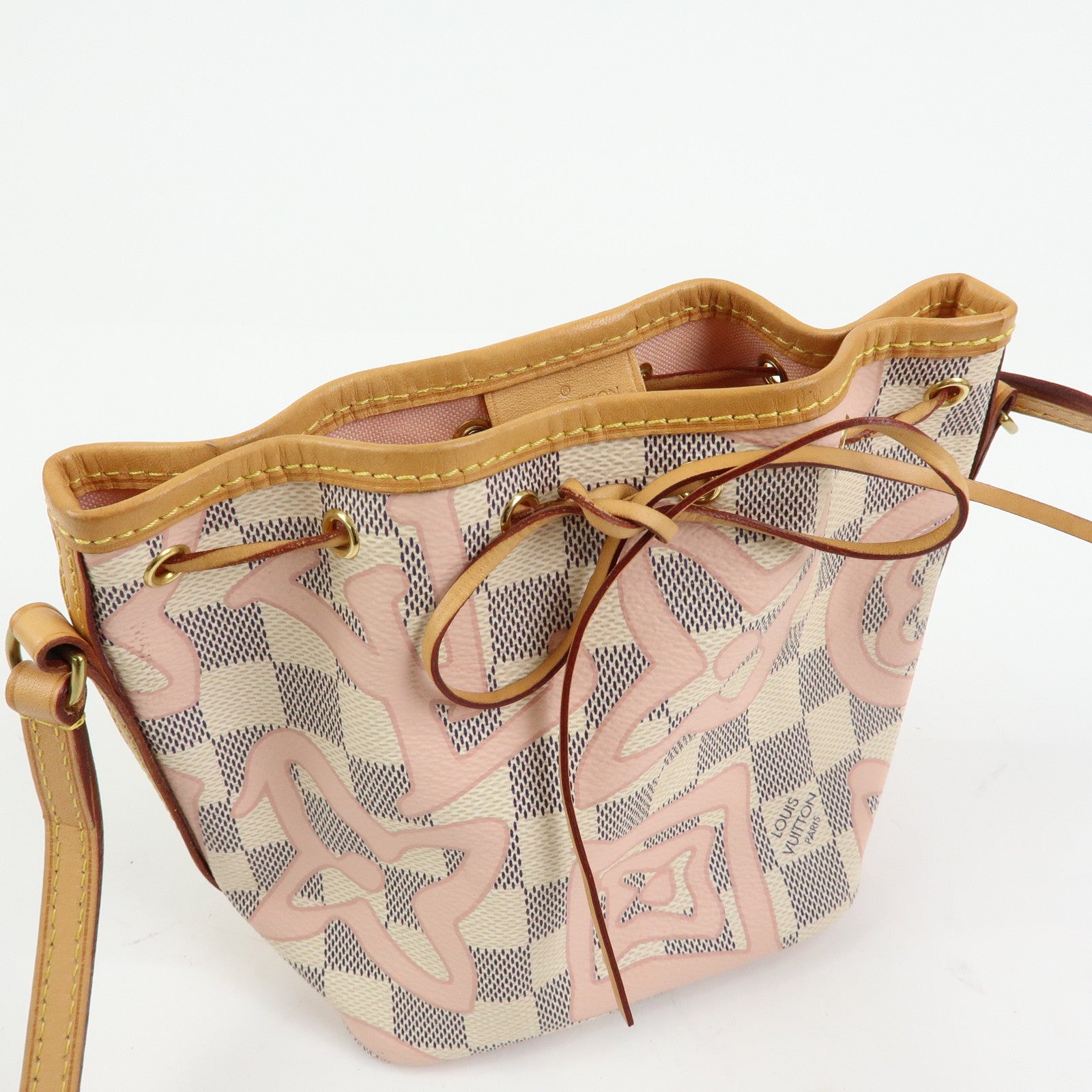 Louis Vuitton Damier Azur Tahiti Nano Noe Shoulder Bag N60052