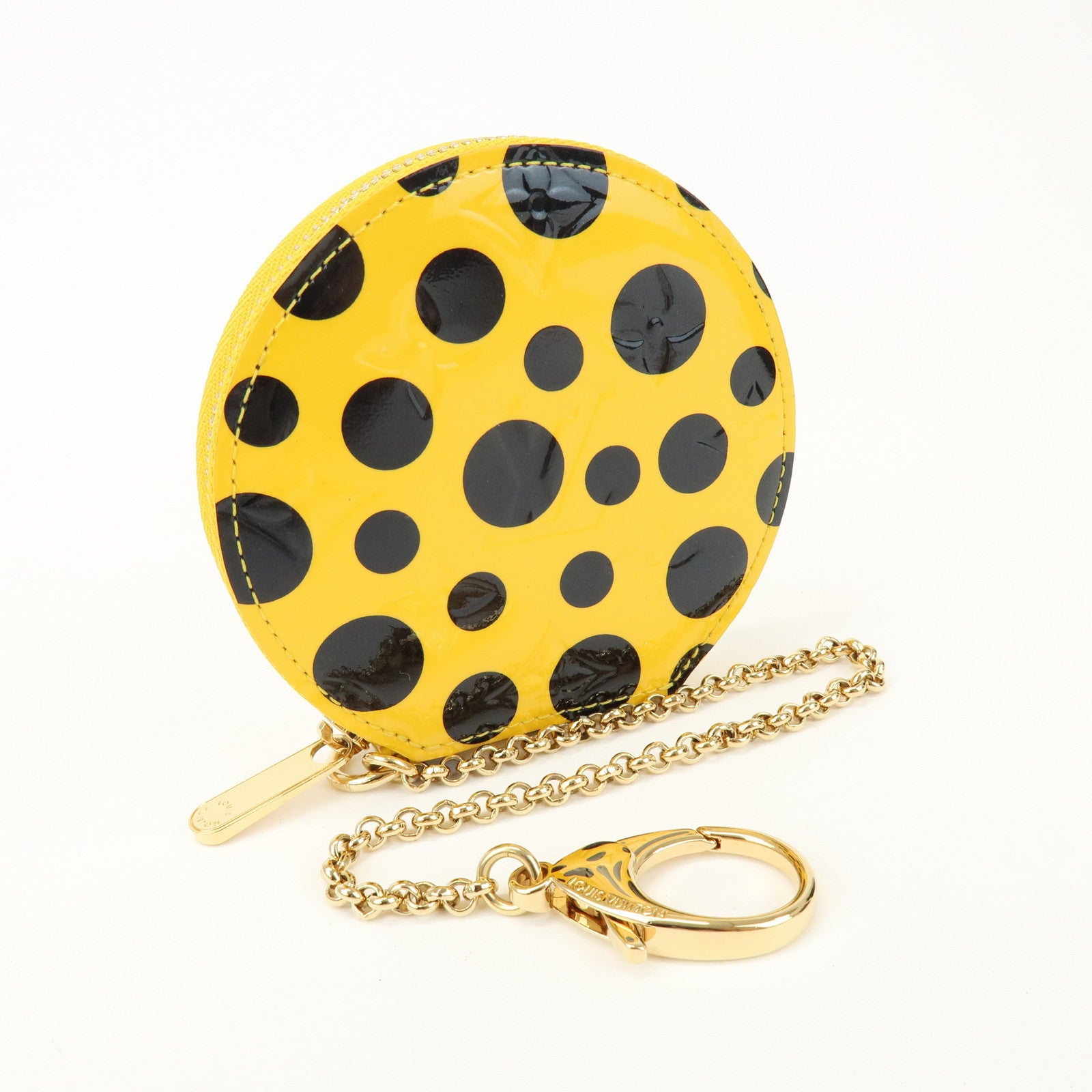 Louis Vuitton Vernis Yayoi Kusama Porte Monnaie Chapeau Coin M91569