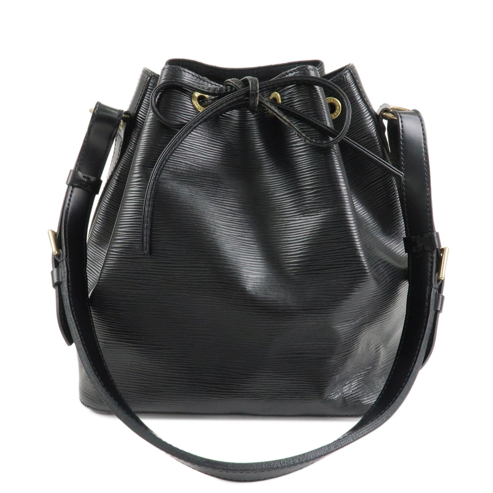 Louis Vuitton Epi Petit Noe Shoulder Bag Noir Black M59012 Used