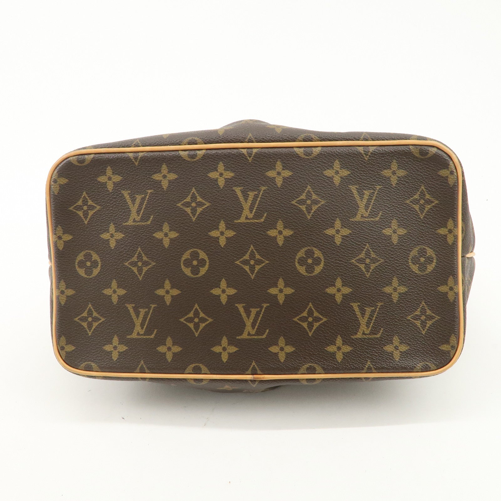 Louis Vuitton Monogram Palermo PM 2Way Hand Bag Brown M40145