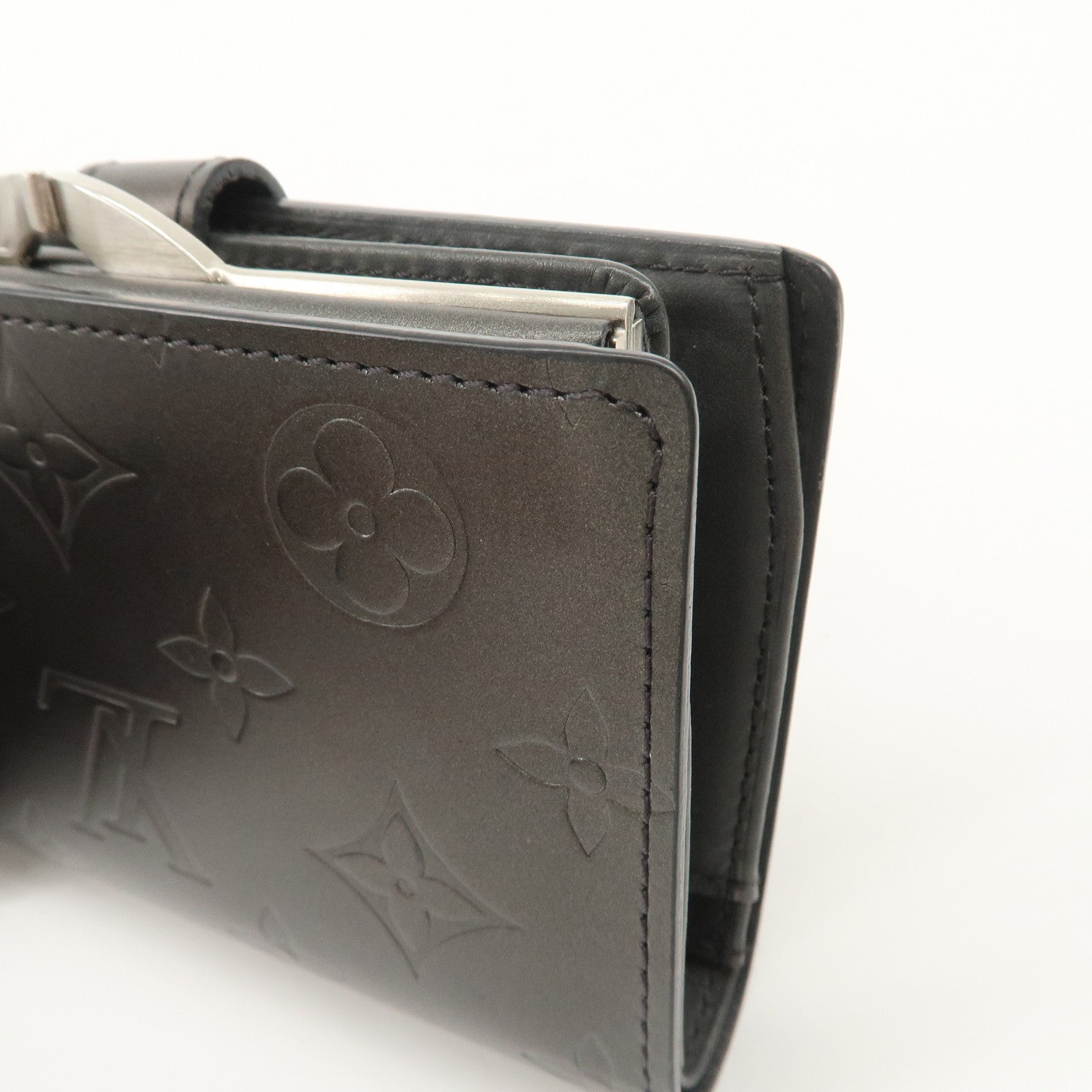 Louis Vuitton Monogram Matte Portefeuille Viennois Noir M65147