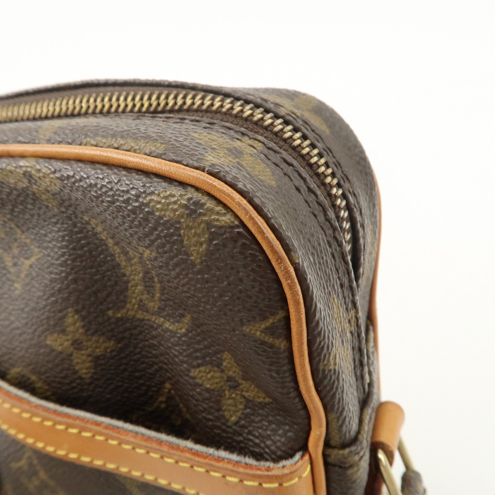 Louis Vuitton Monogram Danube Shoulder Bag Brown M45266 Used