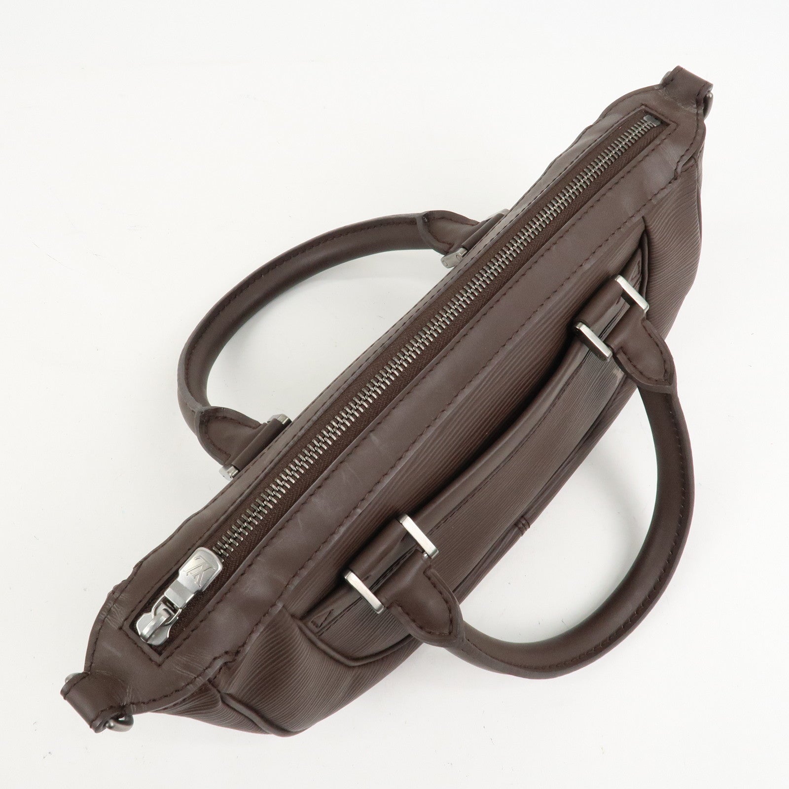 Louis Vuitton Epi Leather Dhanura Hand Bag Mocha M5891D