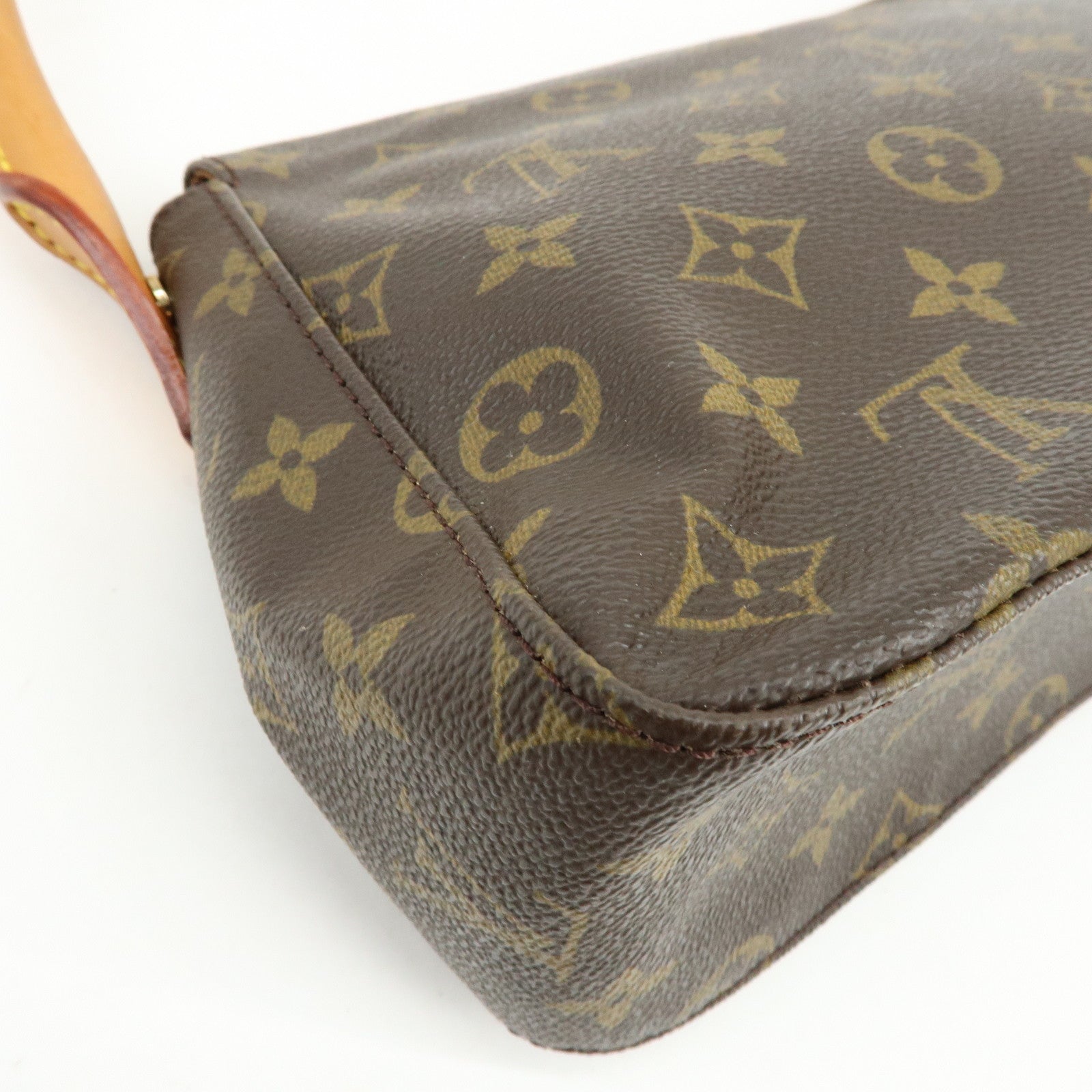 Louis Vuitton Monogram Mini Looping Shoulder Bag Brown M51147