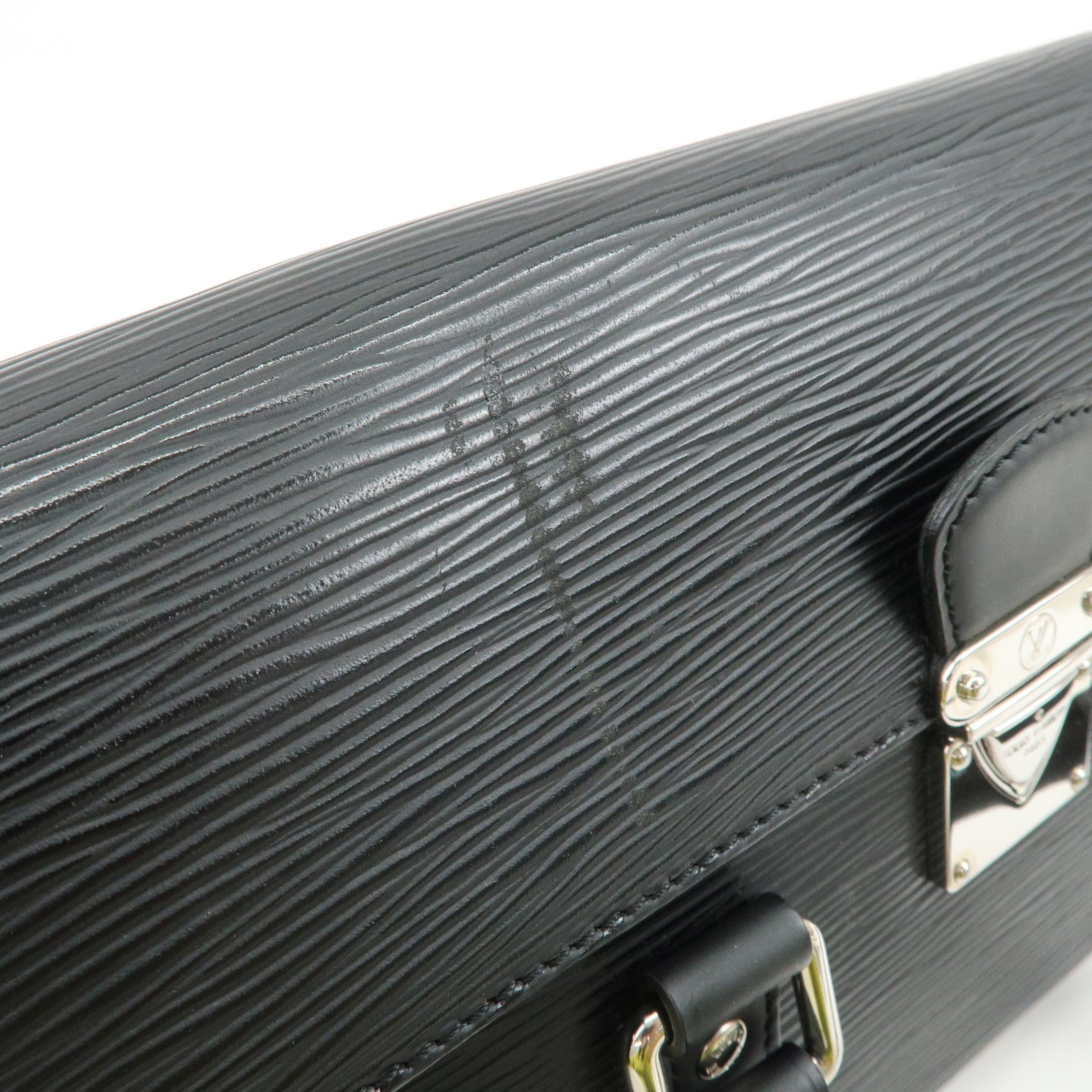 Louis Vuitton Epi Segur PM Hand Bag Noir Black M58822