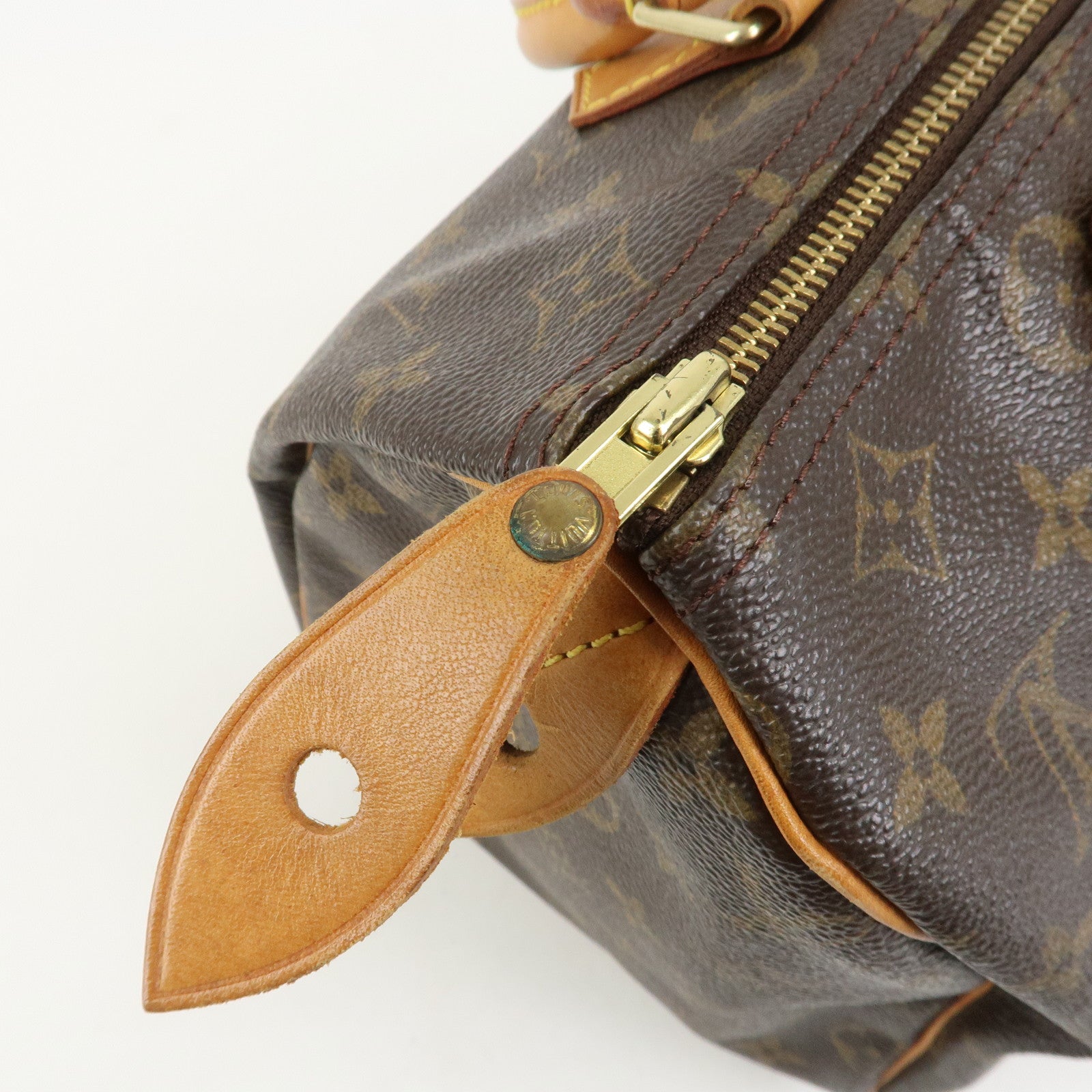 Louis Vuitton Monogram Speedy 30 Boston Bag Hand Bag Brown M41526