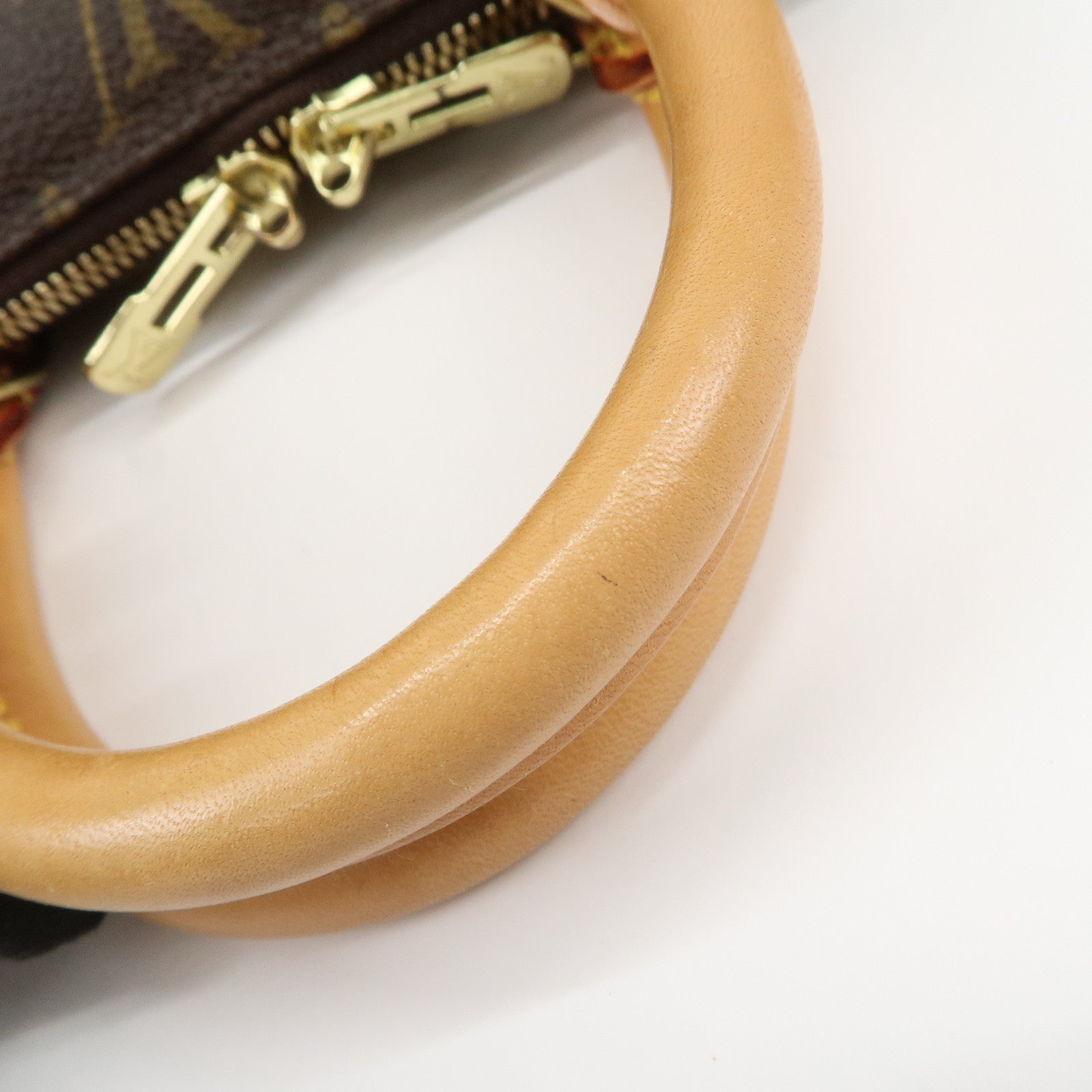Louis Vuitton Monogram Canvas Alma Hand Bag Brown M51130