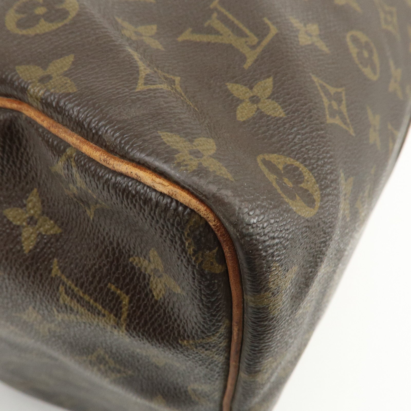 Louis Vuitton Monogram Keep All 60 Boston Bag Brown M41422
