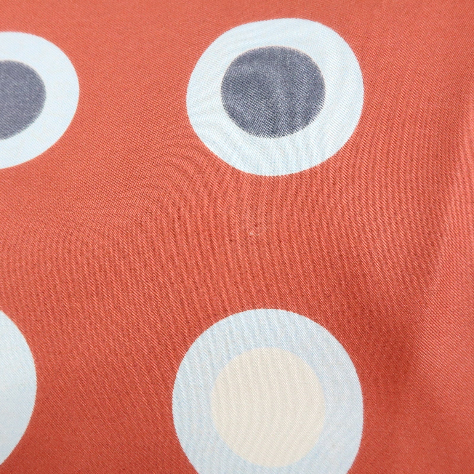 BVLGARI Logo Silk 100% Scarf Wine Red Light Blue Black