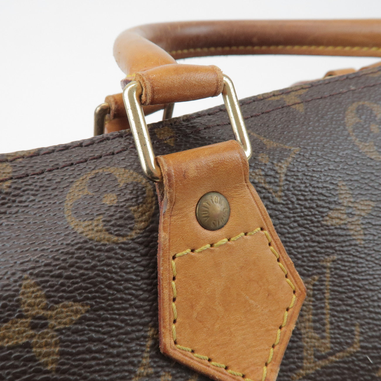Louis Vuitton Monogram Speedy 30 Boston Bag Hand Bag Brown M41526