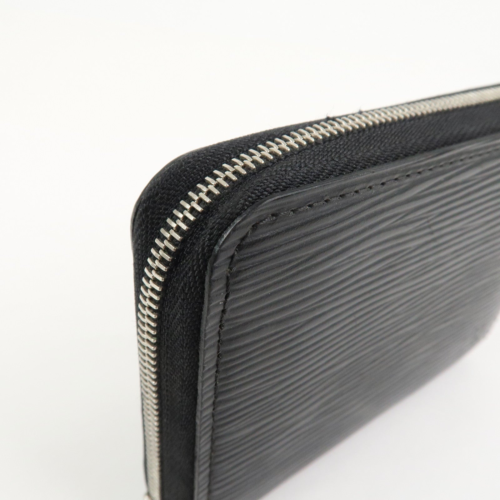 Louis Vuitton Epi Leather Zippy Coin Case Wallet Noir M60152