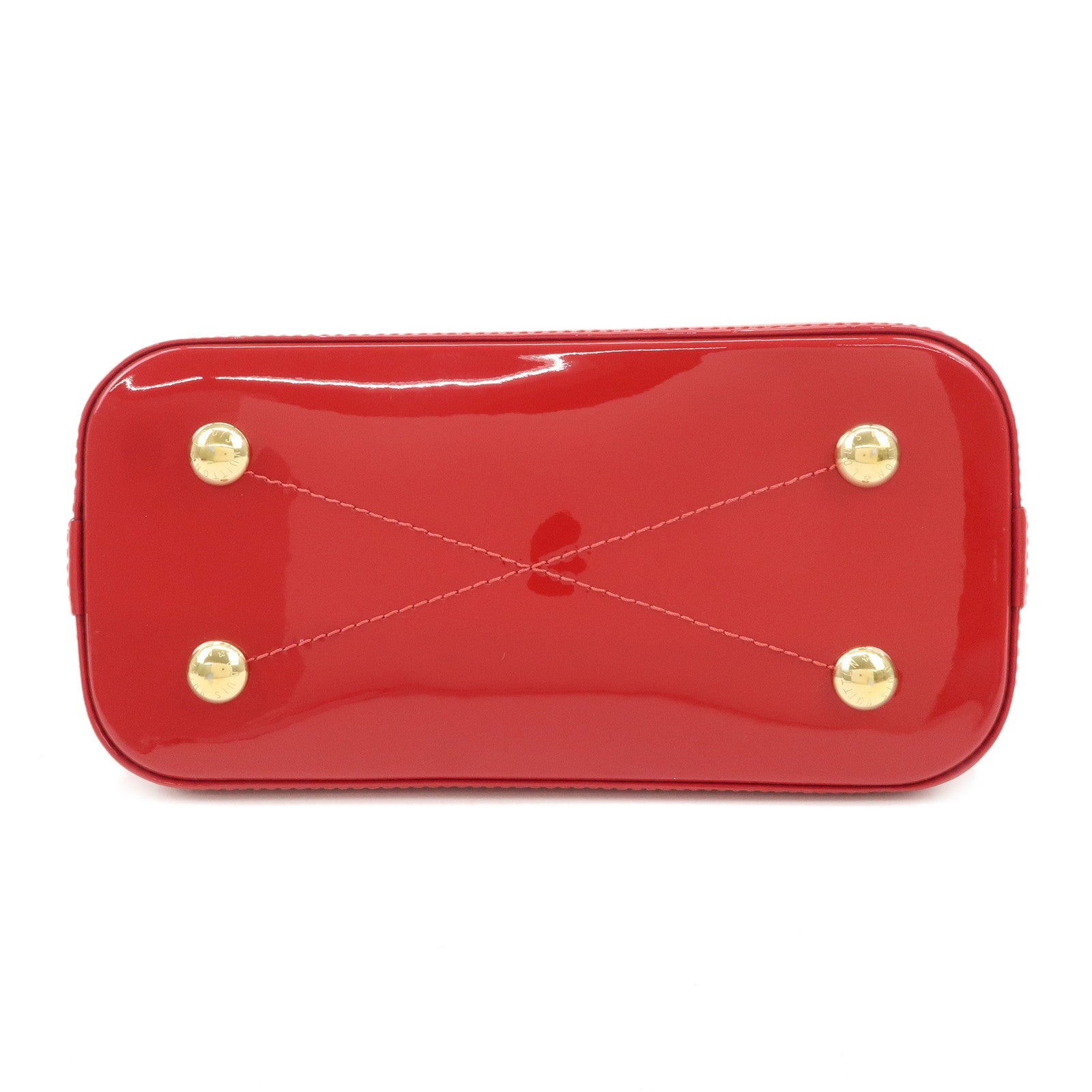 Louis Vuitton Vernis Alma BB Miroir 2Way Bag Hand Bag M52498