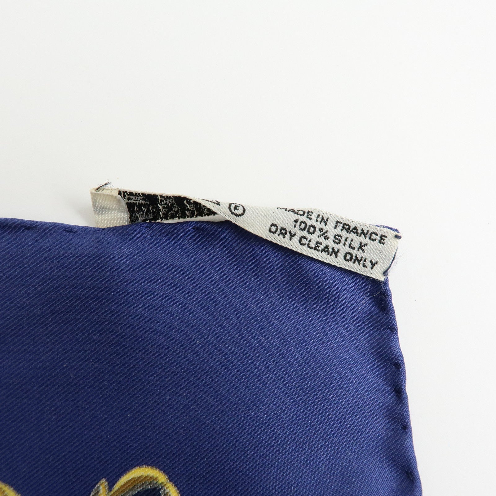 HERMES Carre 90 Silk 100% Scarf DIES ET HORE Multicolor