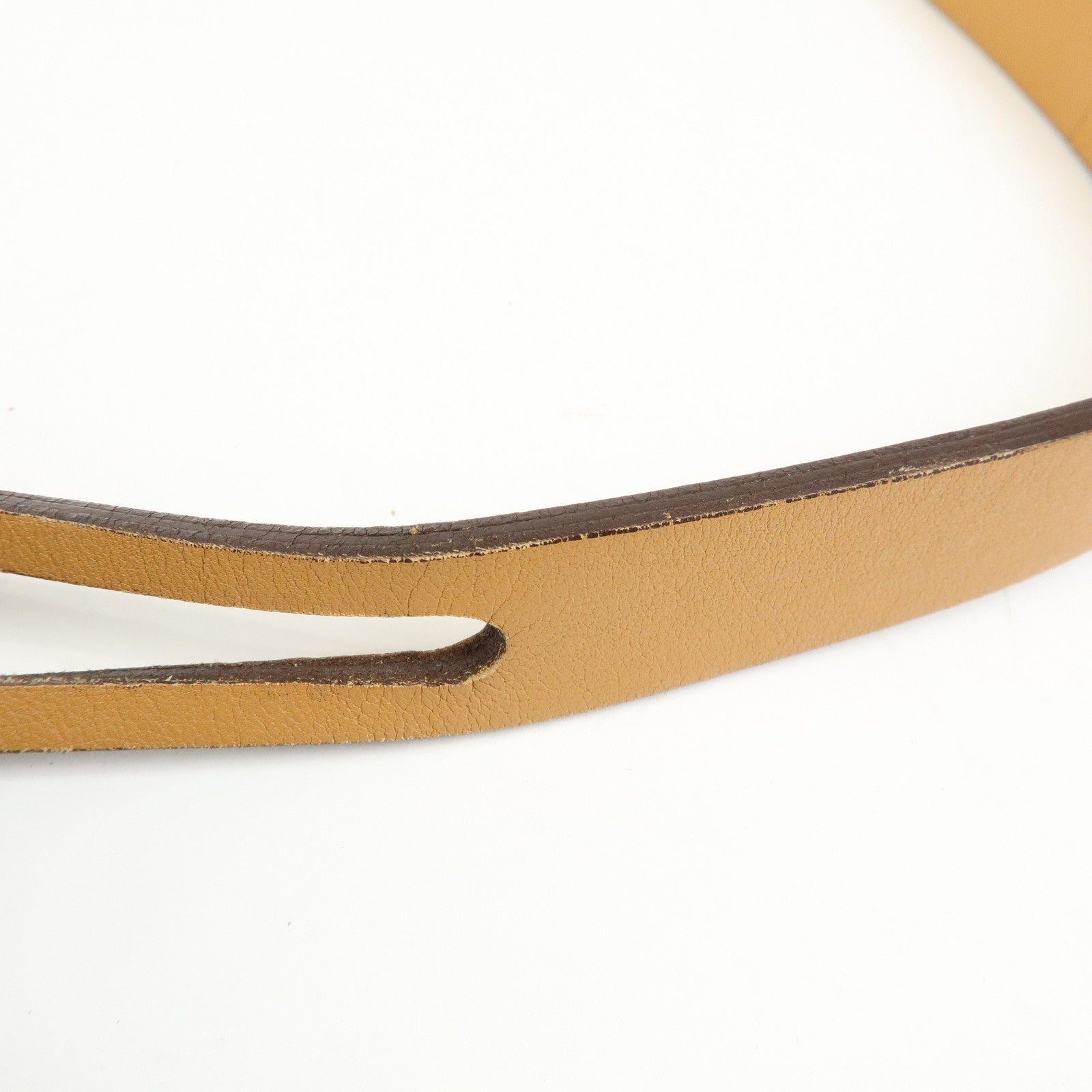 LOEWE Leather Shoulder Bag Crossbody Bag Camel Brown
