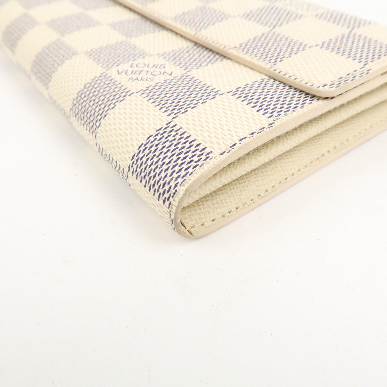 Louis Vuitton Damier Azur Portefeuille Sarah Long Wallet N61735