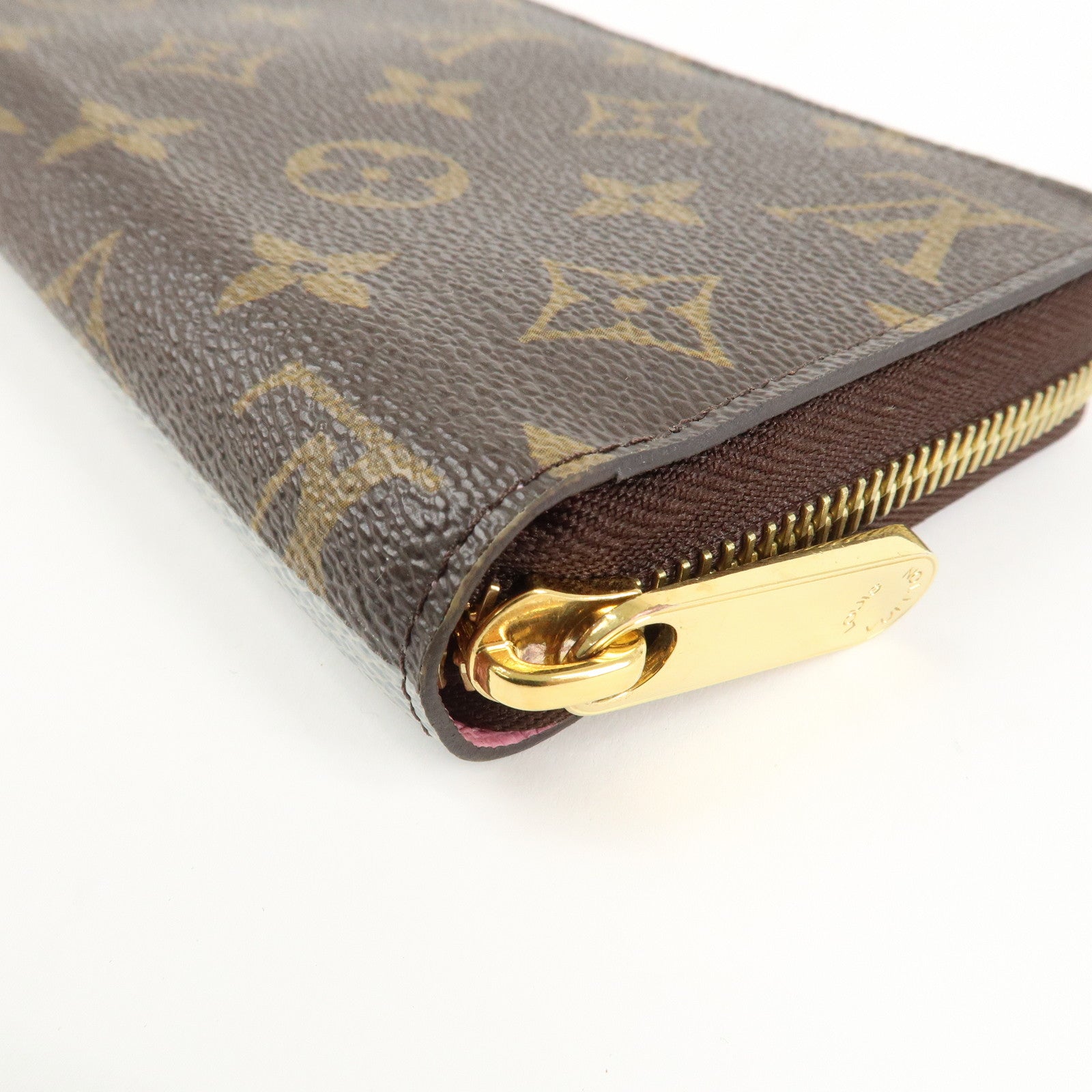 Louis Vuitton Monogram Vivienne Zippy Long Wallet Brown M81544 Used