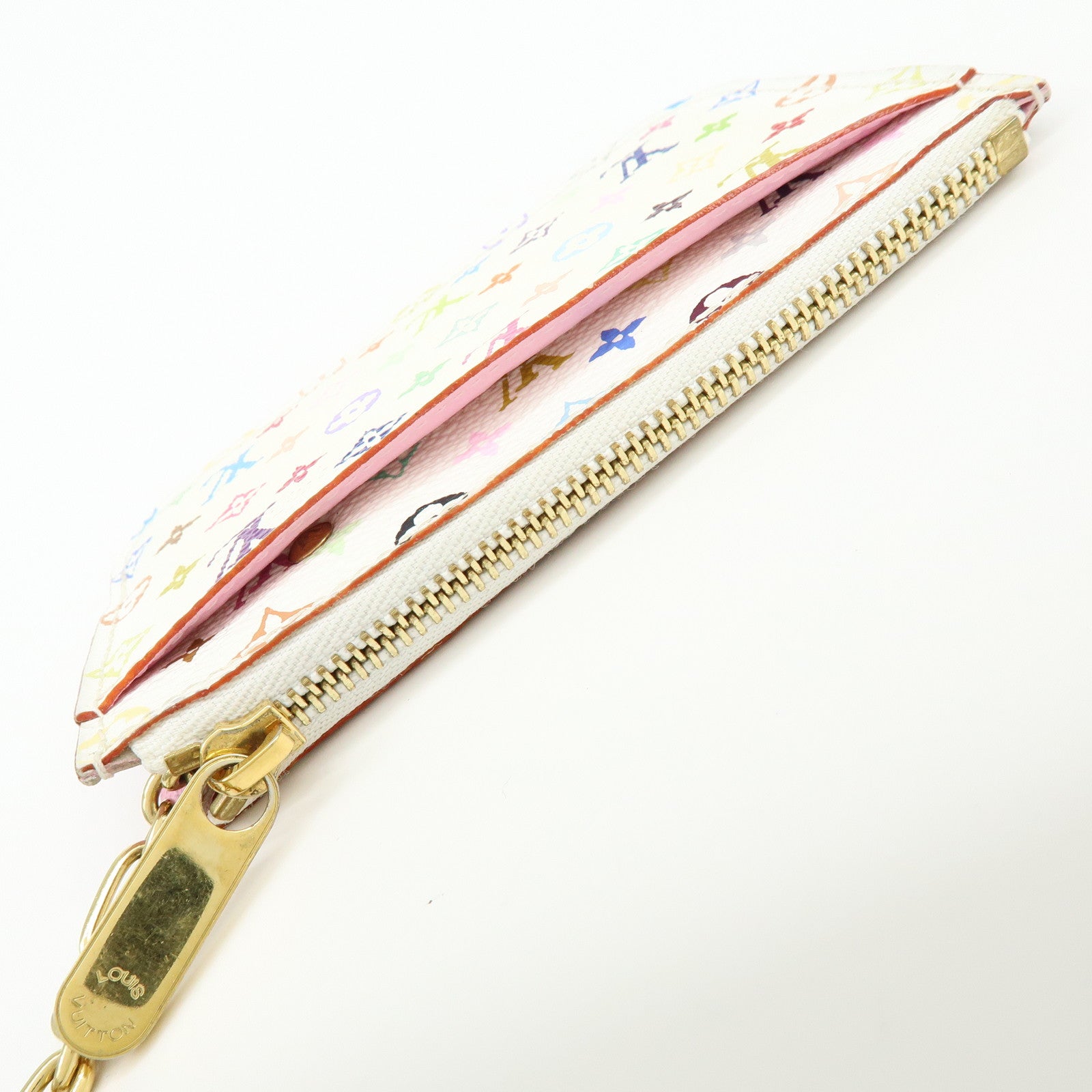 Louis Vuitton Monogram Multicolor Pochette Cles Coin Case M93734