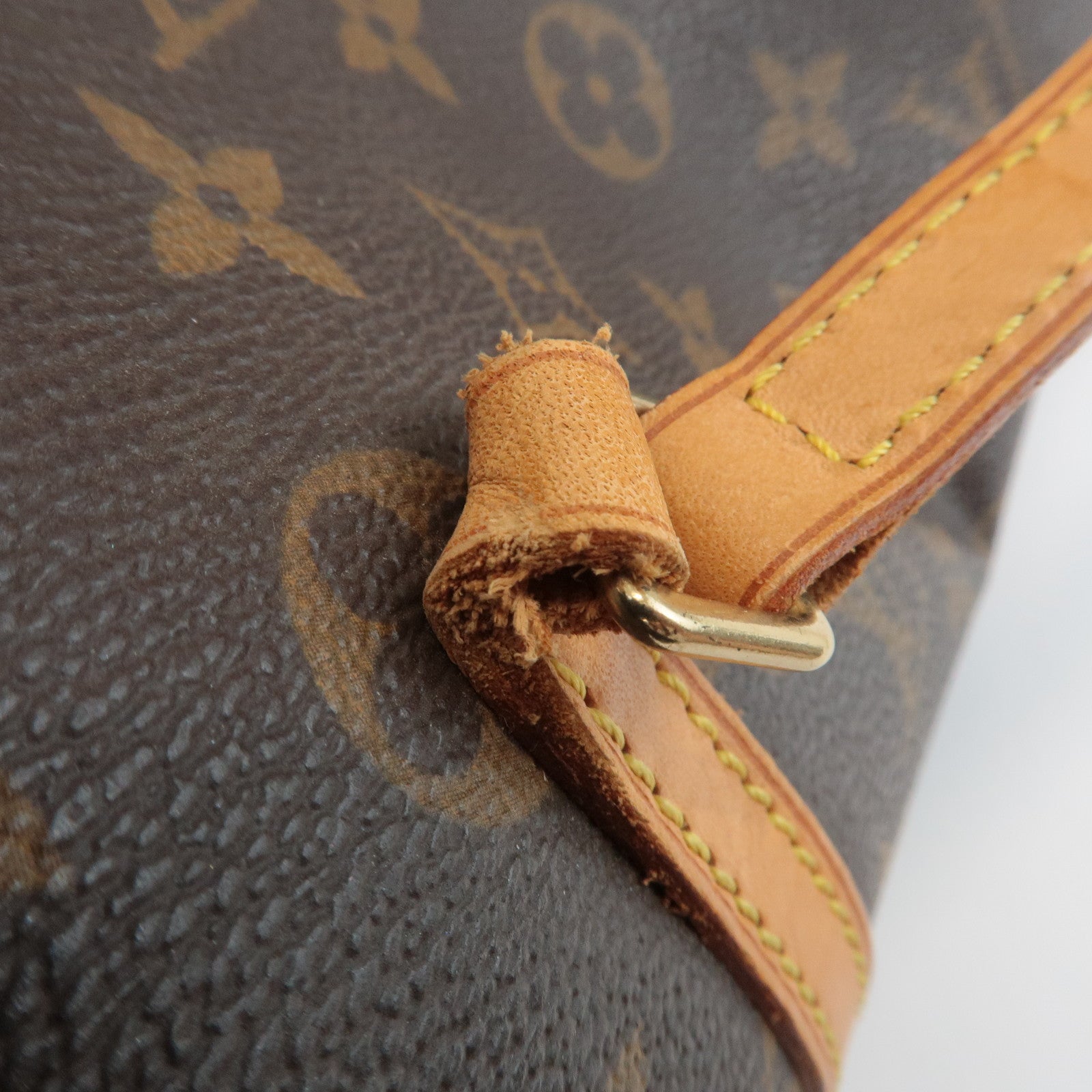 Louis Vuitton Monogram Papillon 30 Hand Bag New Style Brown M51385