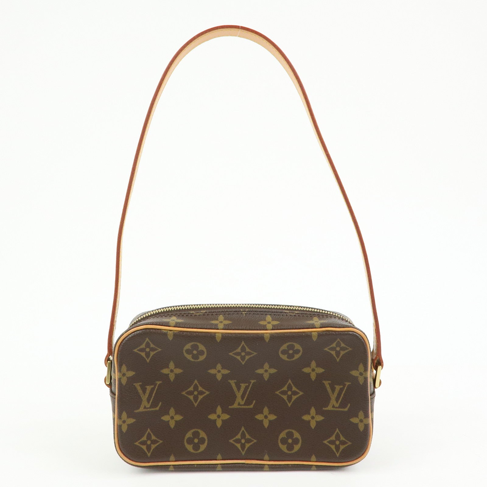Louis Vuitton Monogram Pochette Cite Shoulder Bag Brown M51183