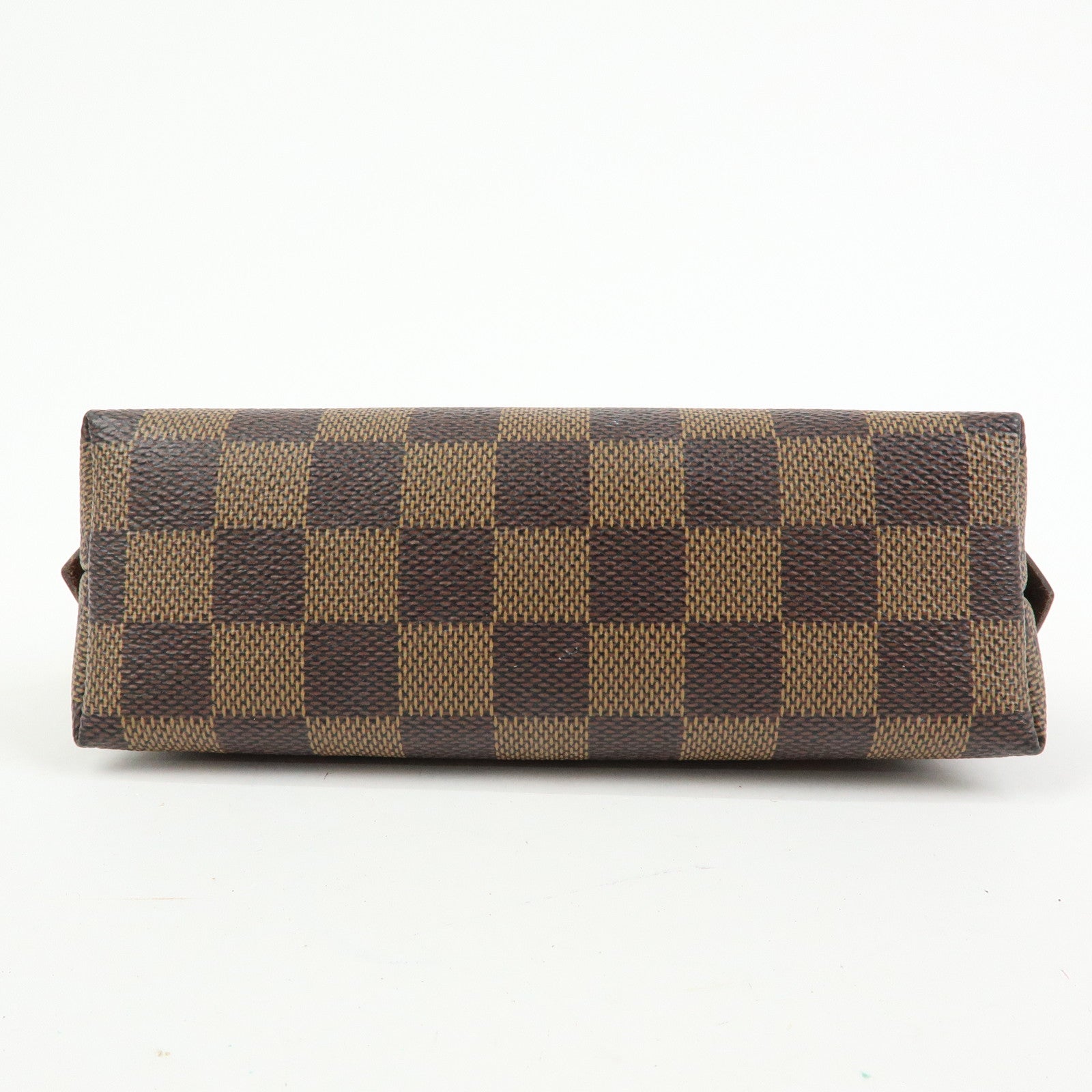Louis Vuitton Damier Pochette Cosmetic PM Pouch Brown N47516