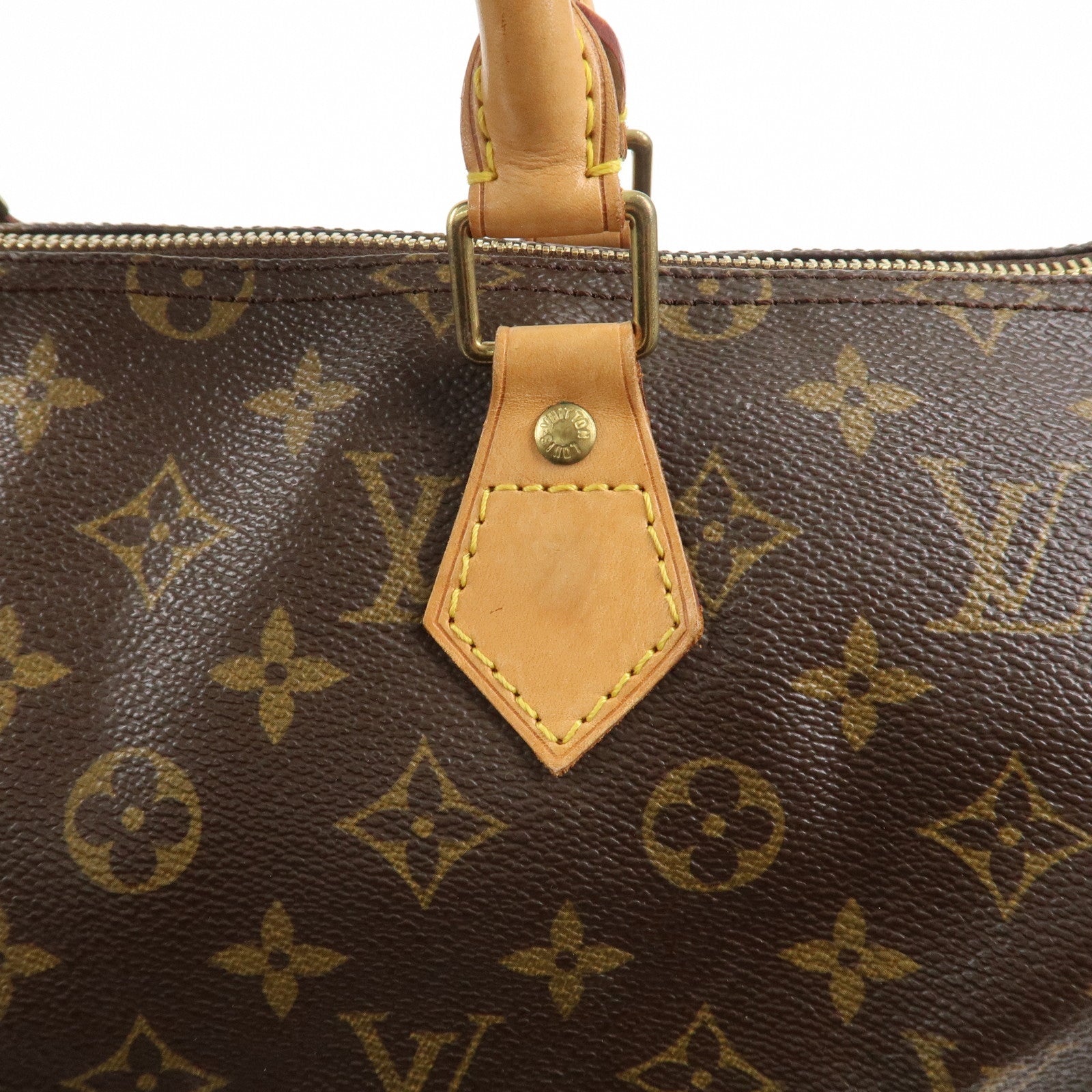 Louis Vuitton Monogram Canvas Speedy 35 Boston Bag Hand Bag M41524