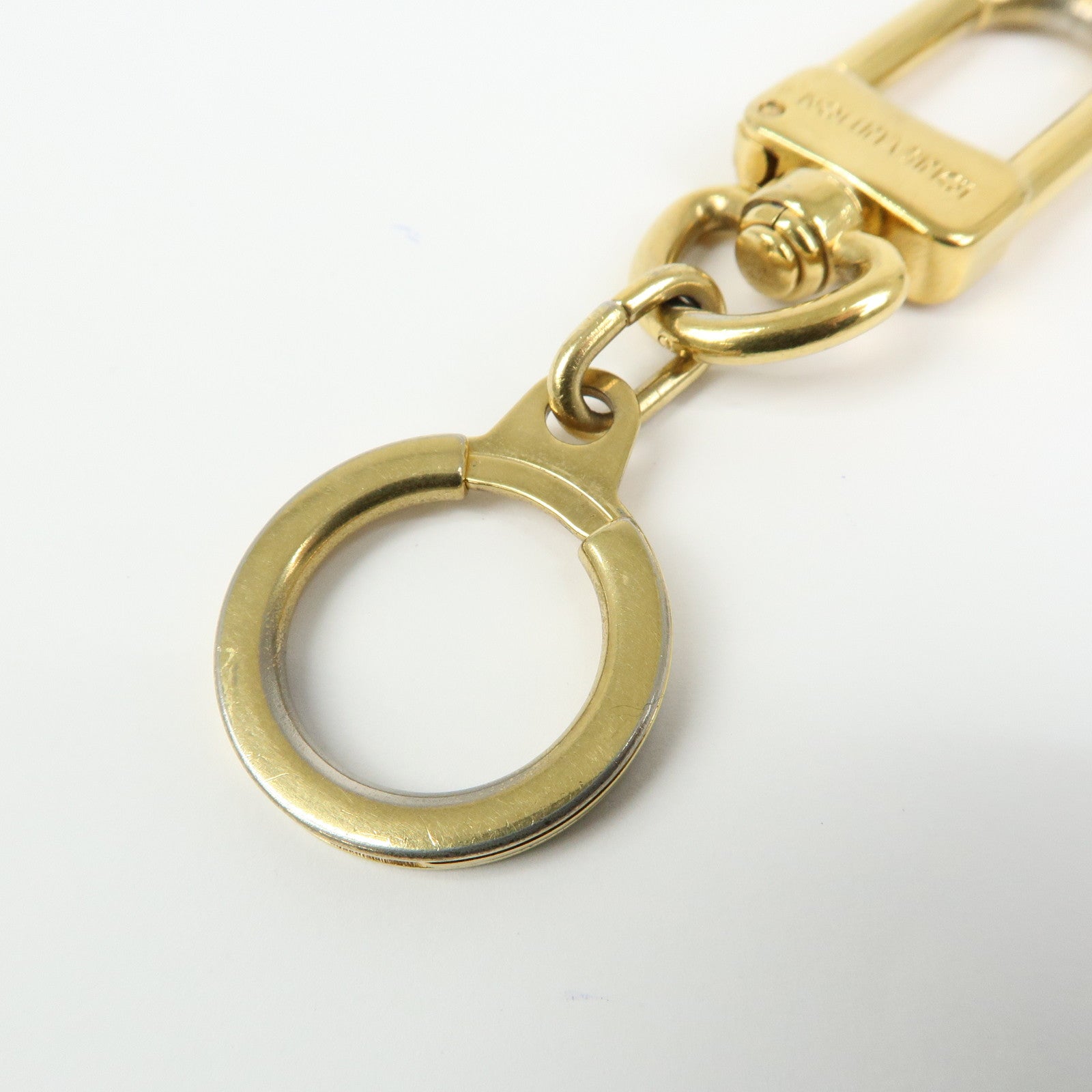 Louis Vuitton Ano Cles Key Chain Bag Chram Gold M62694