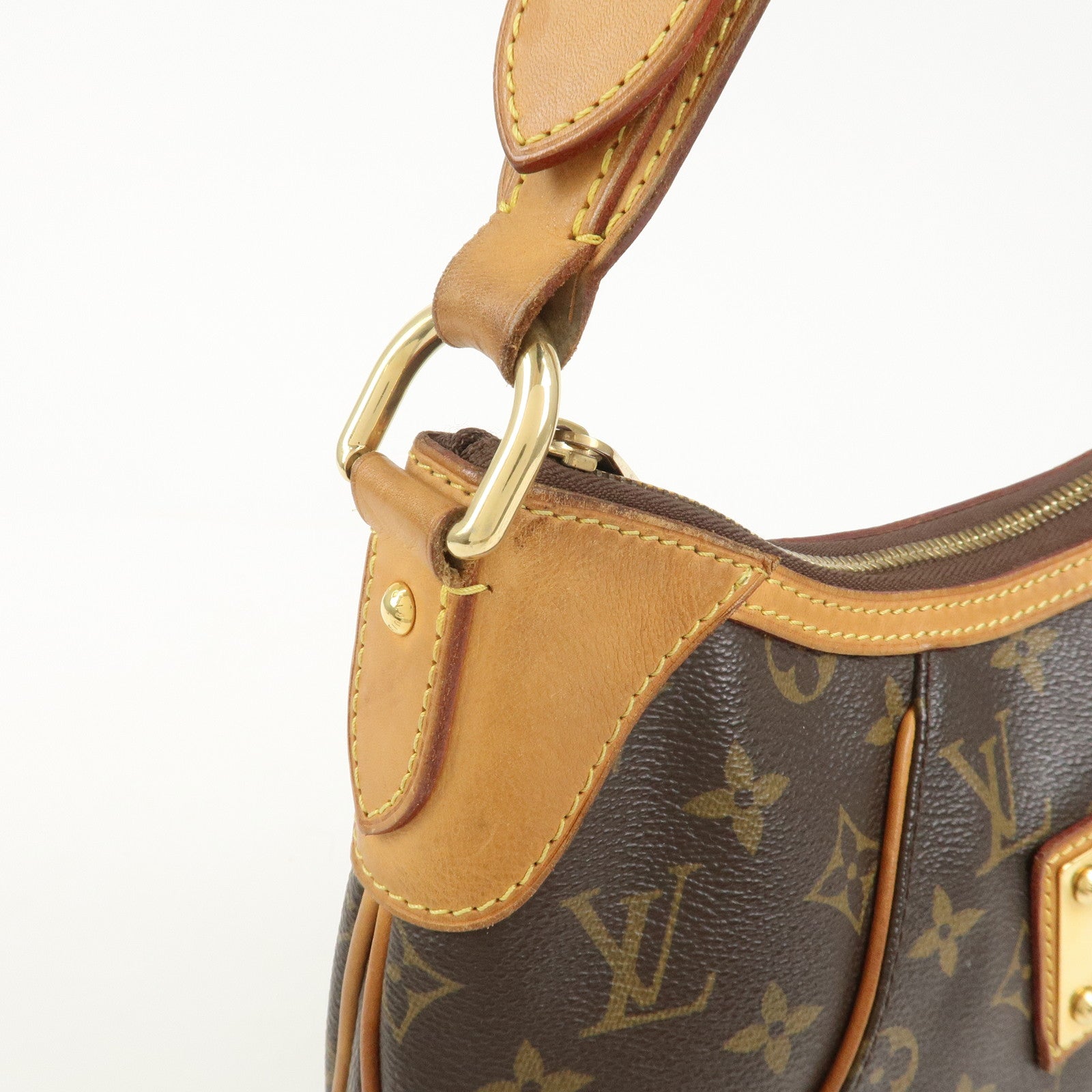 Louis Vuitton Monogram Thames PM Shoulder Bag Brown M56384