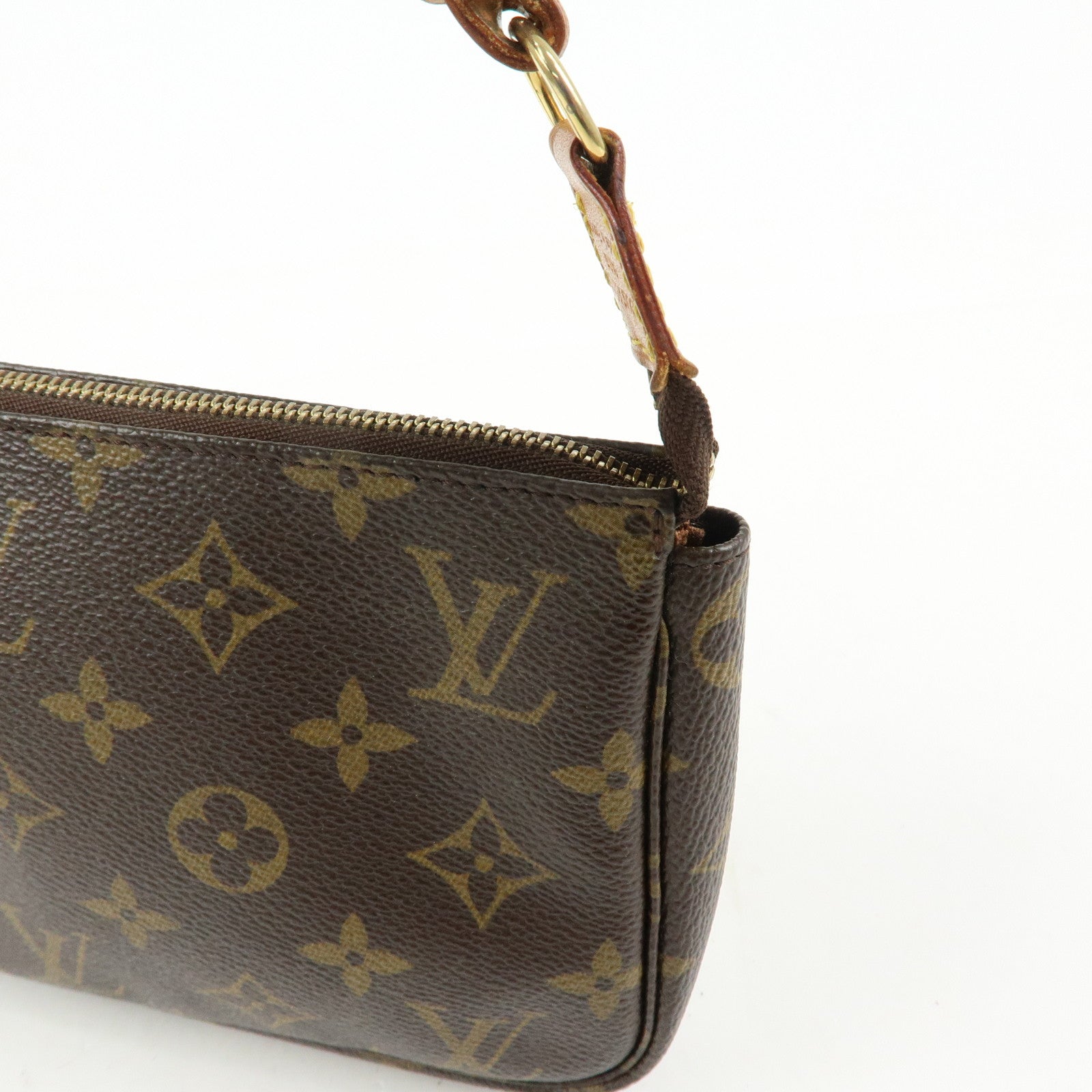 Louis Vuitton Monogram Pochette Accessoires Pouch Hand Bag M51980